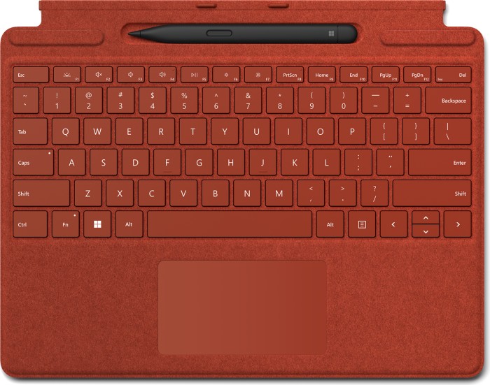 Microsoft Surface Pro Signature Keyboard + Slim Pen 2 | Rot  