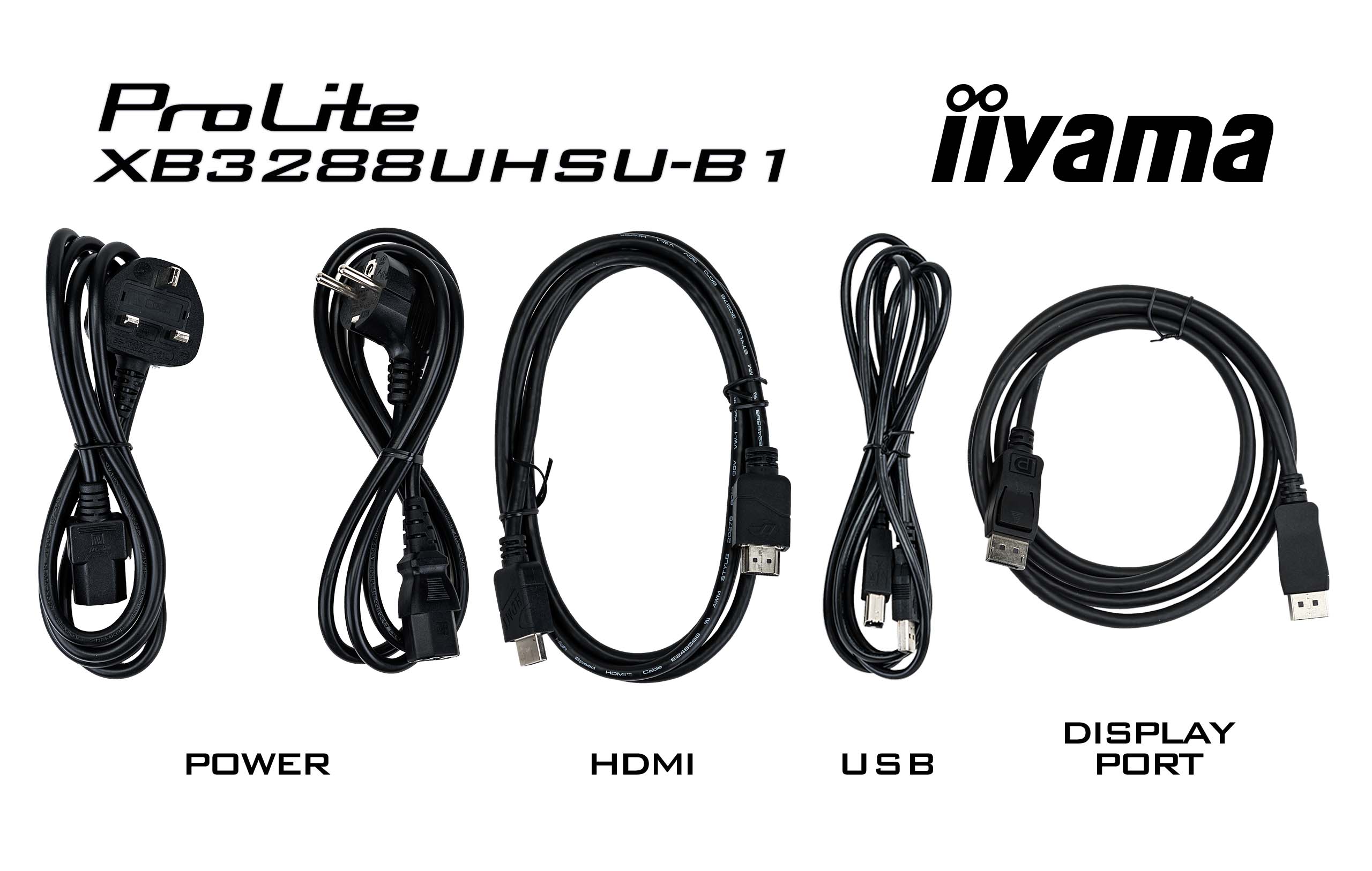 Iiyama ProLite XB3288UHSU-B1 | 32" | VA-Panel Display mit 4K-Auflösung | Ausstellungsgerät