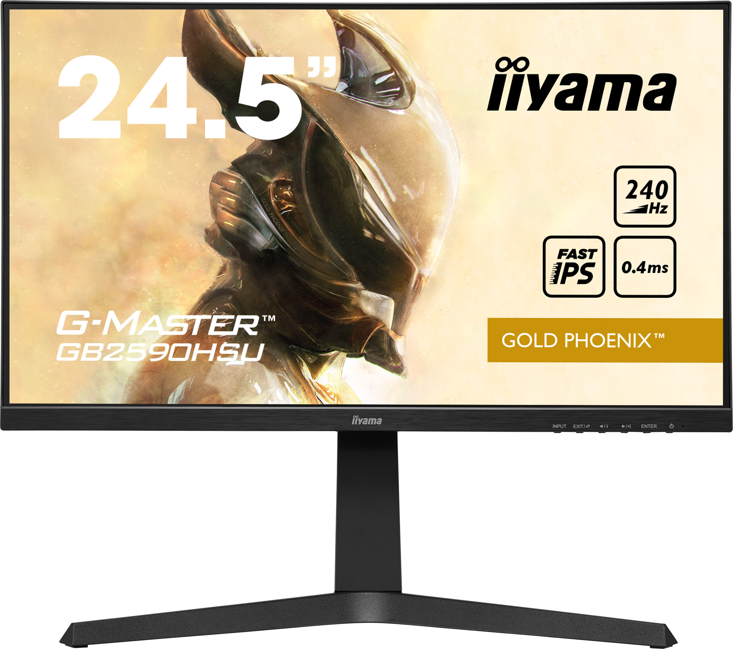 Iiyama G-MASTER GB2590HSU-B1 GOLD PHOENIX | 24,5" | Full HD | Gaming Monitor