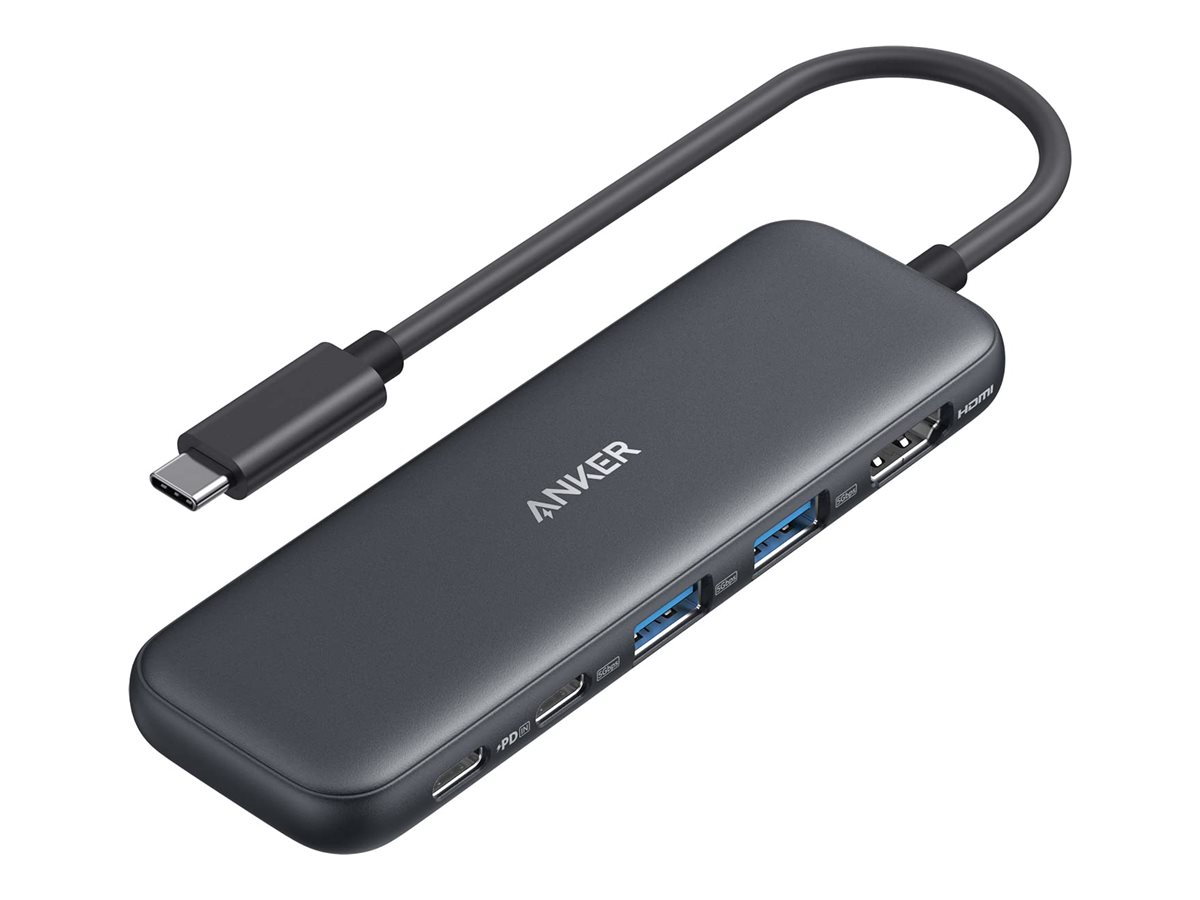 Adapter Anker USB-C Hub (5-in-1) | HDMI, USB-A, USB-C