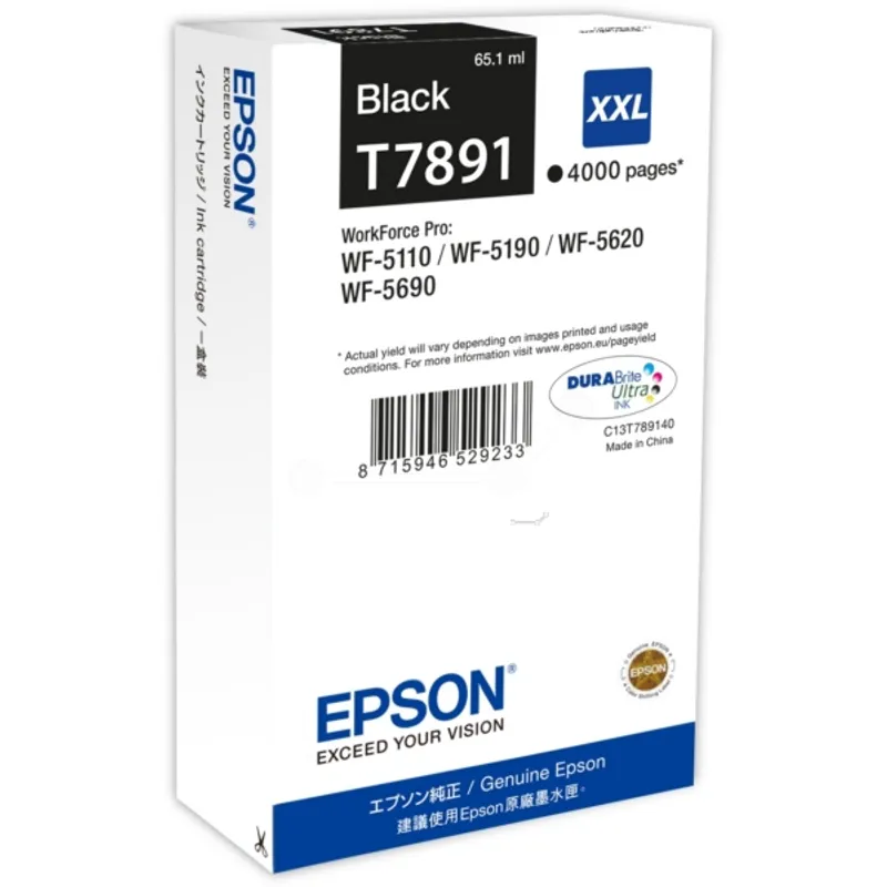 Tinte Epson C13T789140 XXL 4.000 Seiten