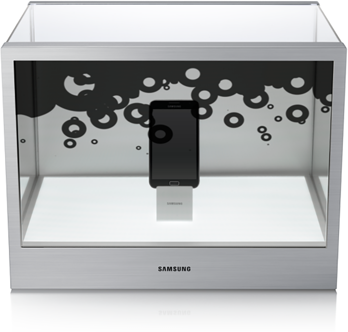 Samsung NL22B | 22" | Schaukasten mit transparentem Display