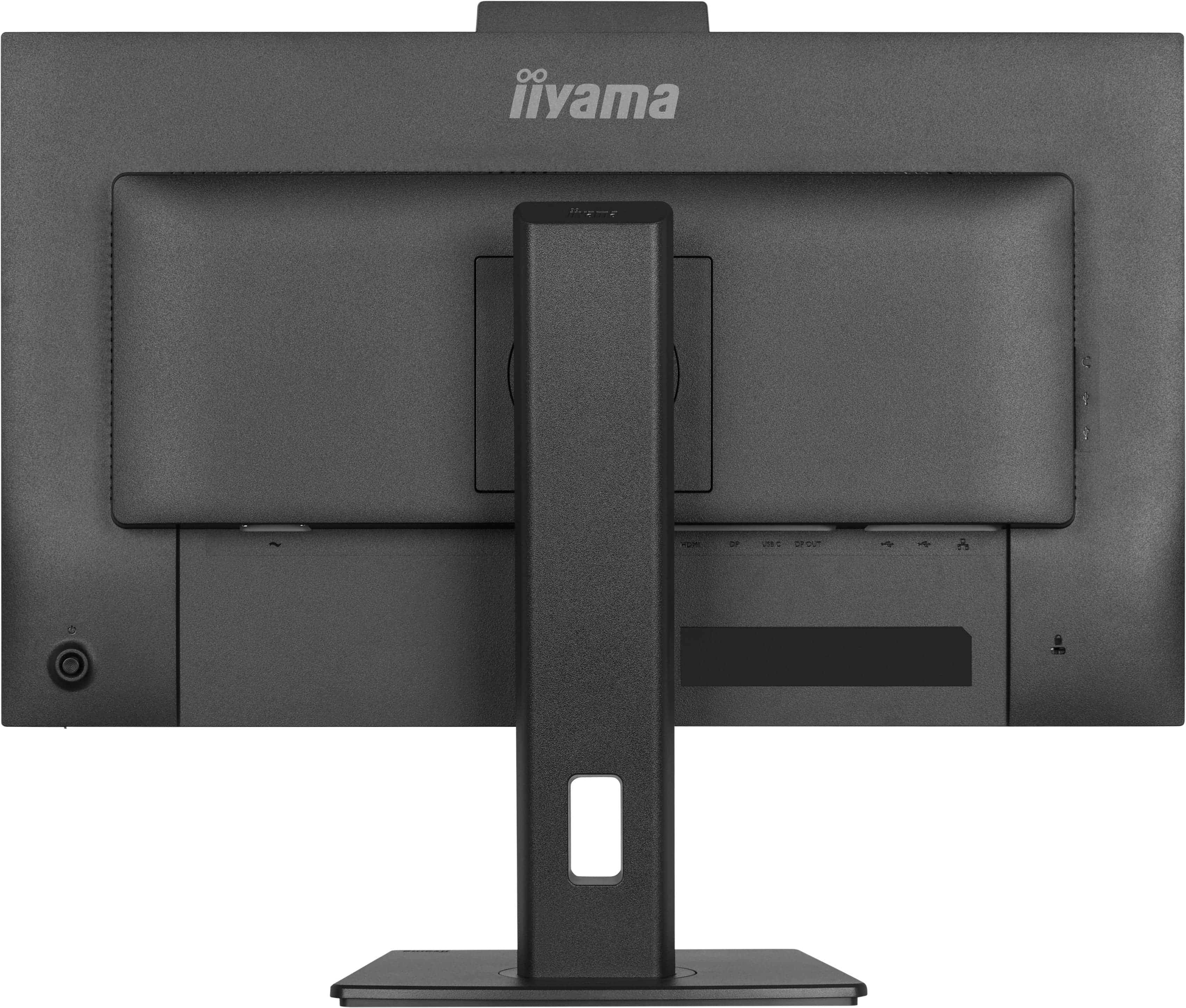 Iiyama ProLite XB2797QSNPH-B1 | 27" QHD Monitor mit Webcam, USB-C Docking und KVM-Switch