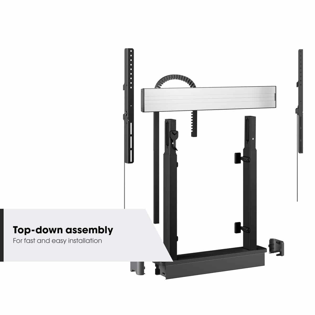 Vogels RISE 2008 Boden-Wand-Lösung mit motorisiertem Display-Liftsystem | 55" bis zu 86" Vogels RISE 2008 Boden-Wand-Lösung mit motorisiertem Display-Liftsystem | 55" bis zu 86"