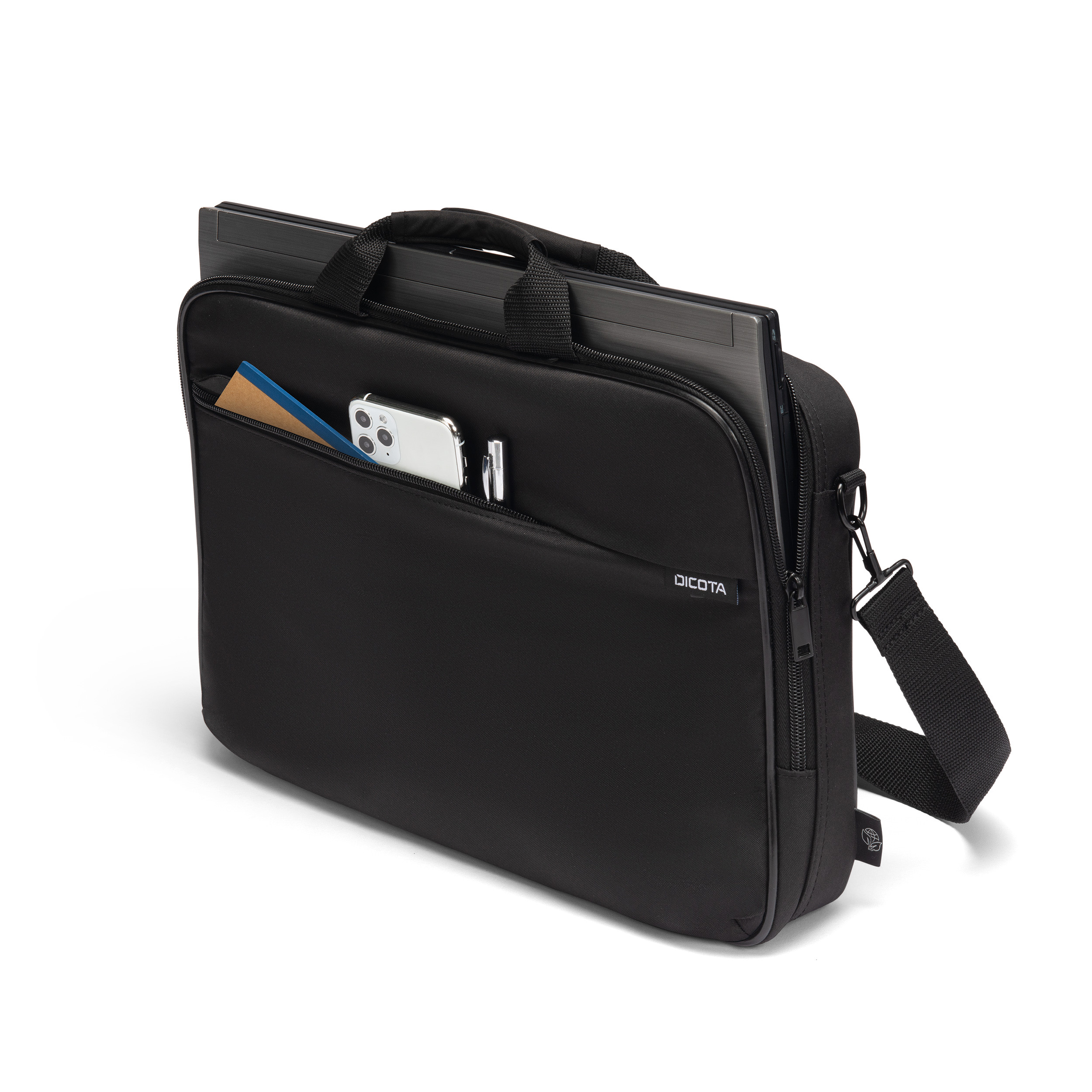 DICOTA ONE Top Traveller - Notebook-Tasche - 40.6 cm - 14" - 16" - Schwarz