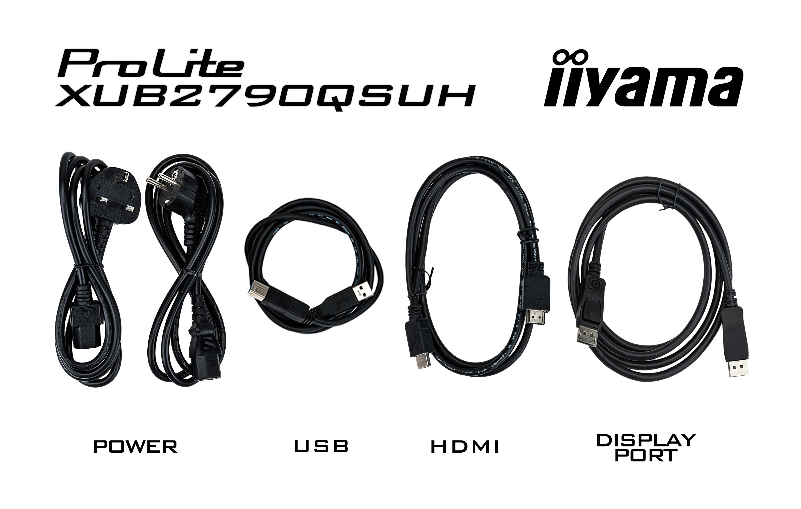 Iiyama ProLite XUB2790QSUH-B1 | 27" inkl. Kamera Iiyama ProLite XUB2790QSUH-B1 | 27" inkl. Kamera