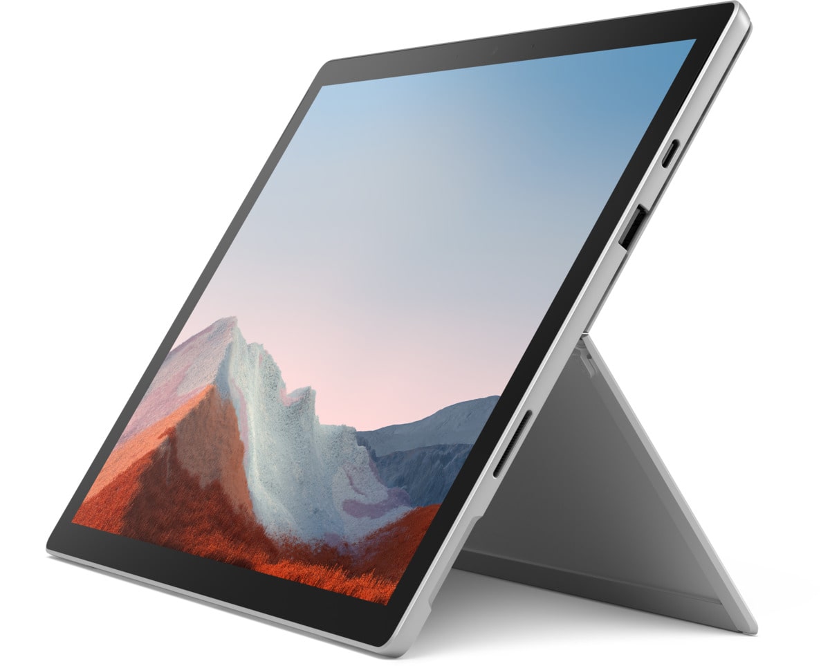 Microsoft Surface Pro 7+ | i5 | 8GB | 256GB SSD | W10P | Tablet | Platin | Ohne LTE