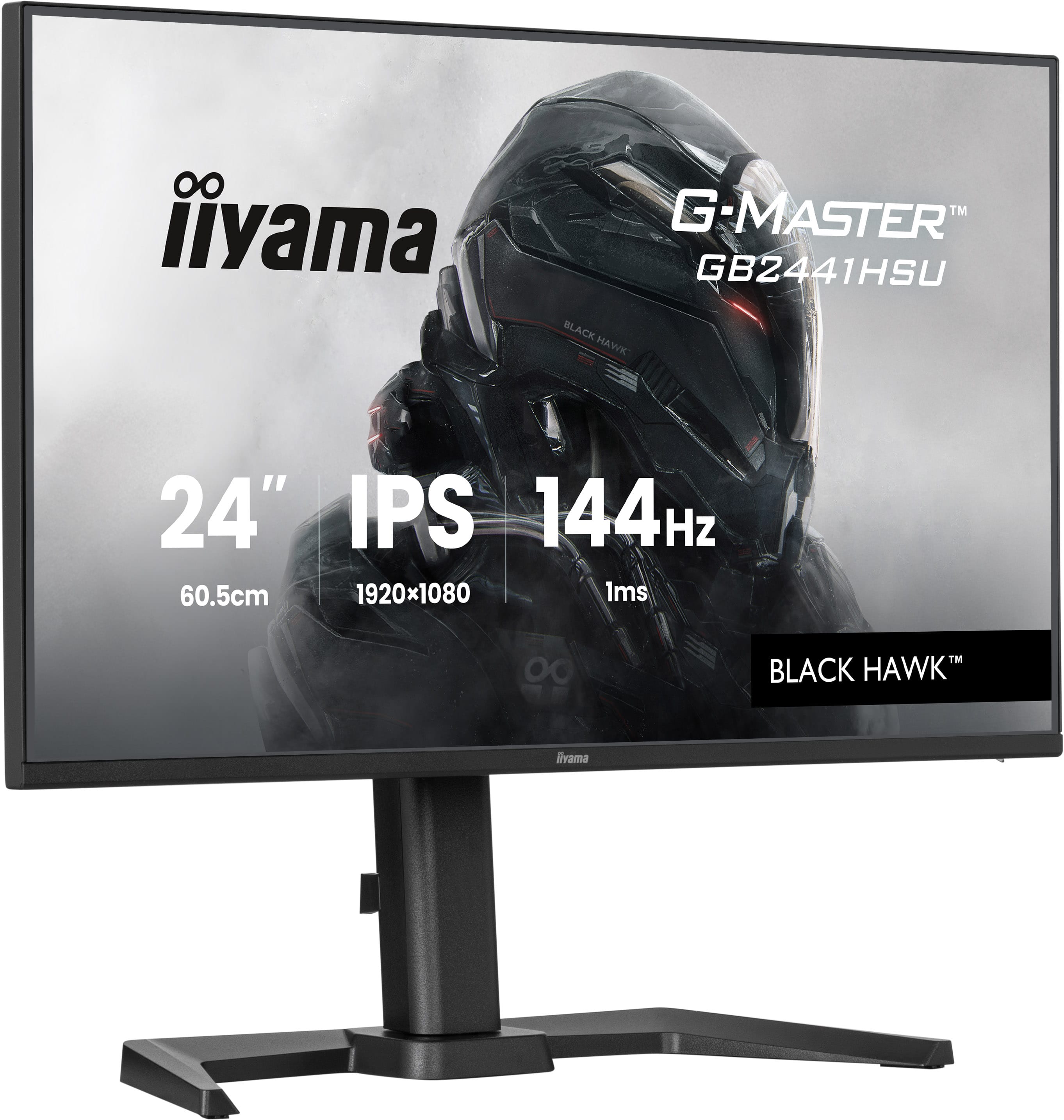 Iiyama G-MASTER GB2441HSU-B1 | 24" Full HD IPS 144Hz Gaming Monitor
