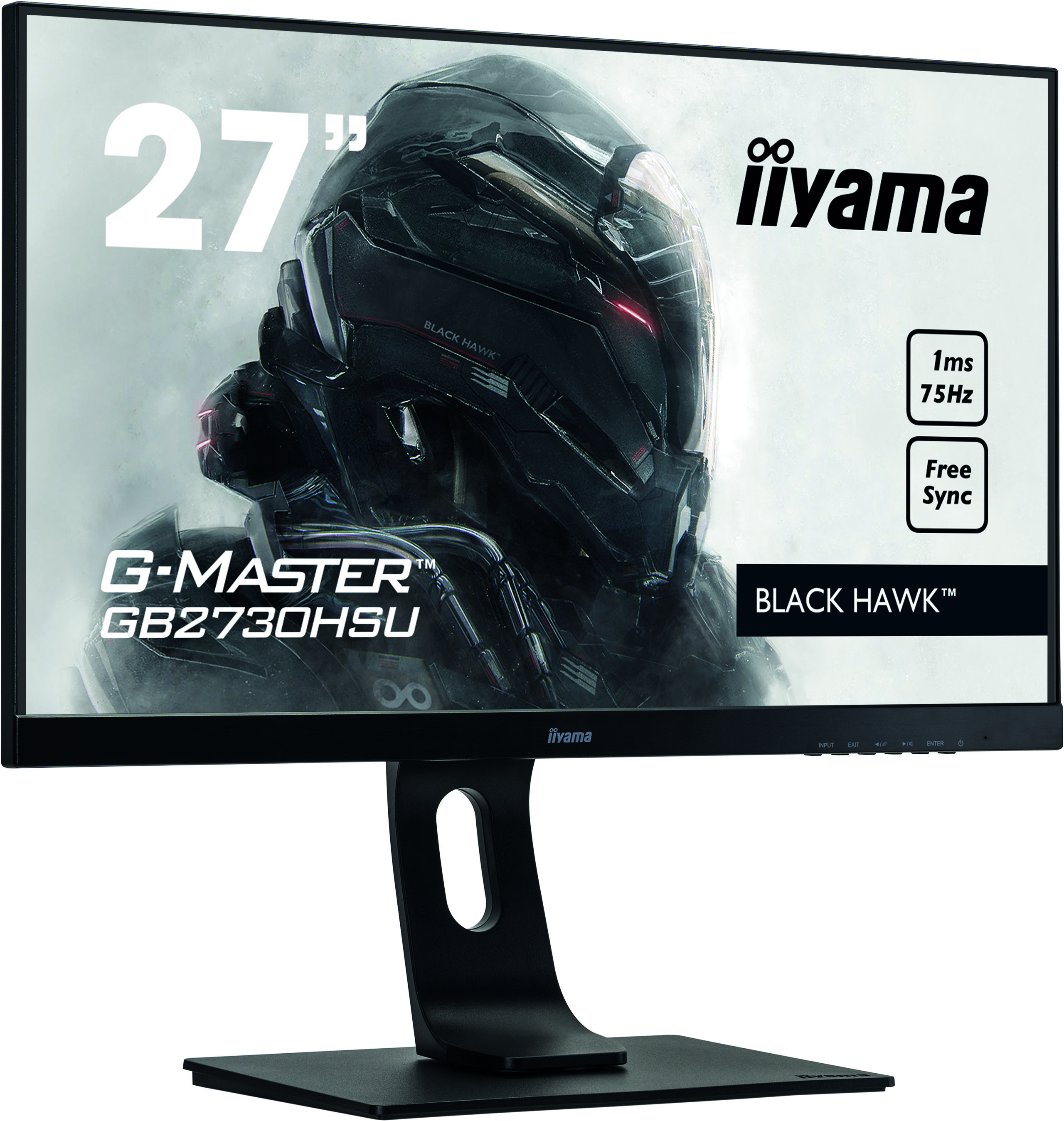 Iiyama G-MASTER GB2730HSU-B1 BLACK HAWK  | 27" | 75hz | Gaming Monitor