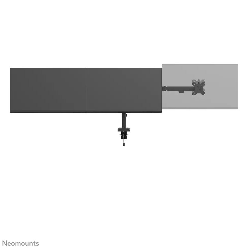 Neomounts DS60-600BL3 Monitorarm 10-27" - Quick Fix - 180°-Stopp