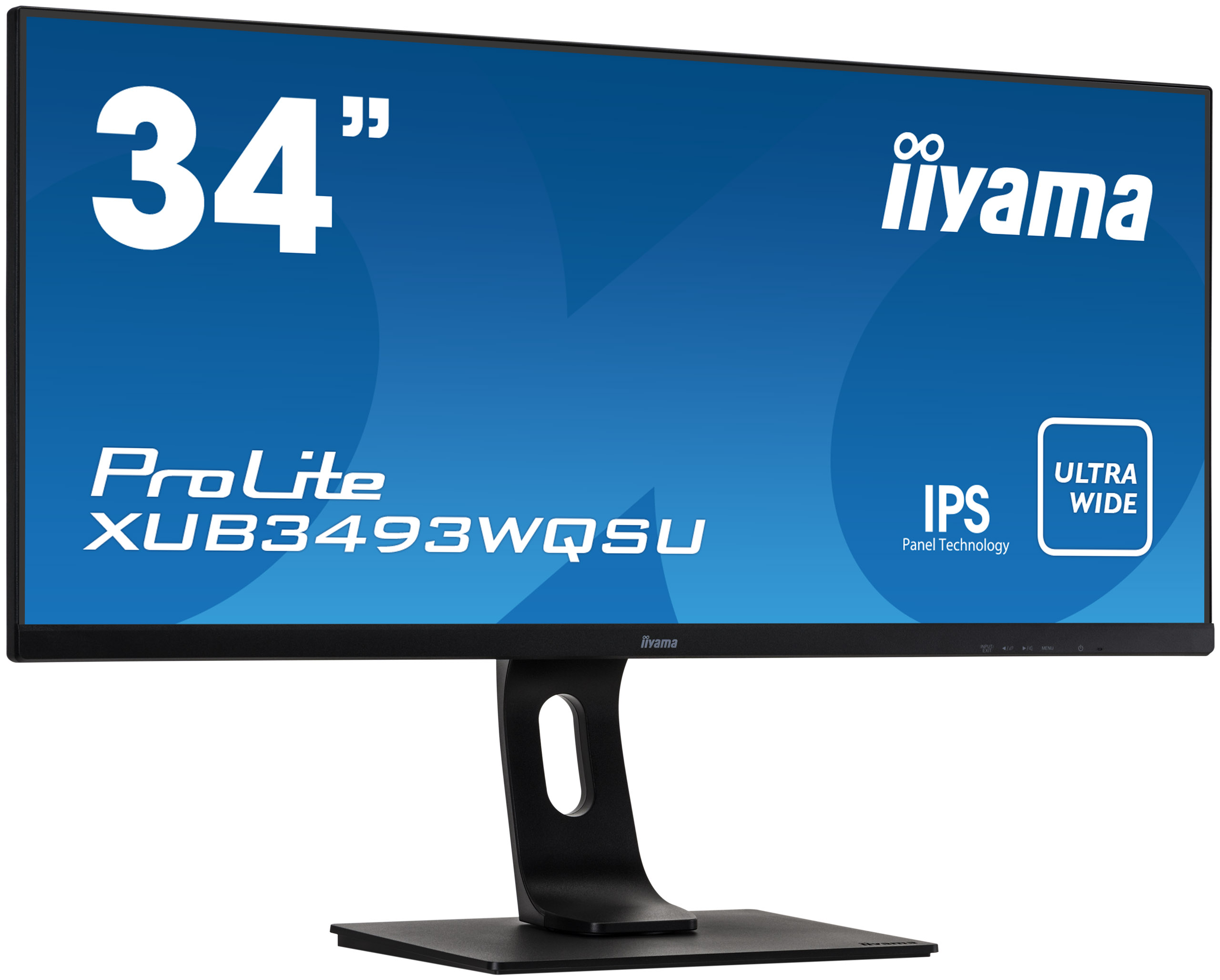 Iiyama ProLite XUB3493WQSU-B1 | 34" | IPS Ultra-Wide Screen LED mit höhenverstellbarem Fuß
