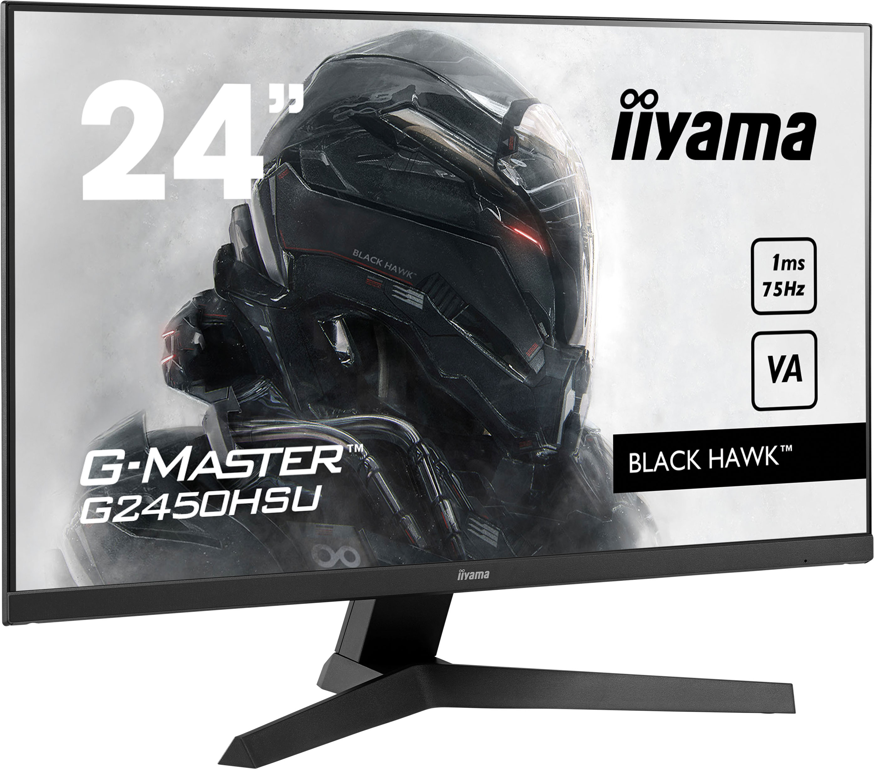 Iiyama G-MASTER G2450HSU-B1 BLACK HAWK | 23,8" (60cm) | Gaming Monitor