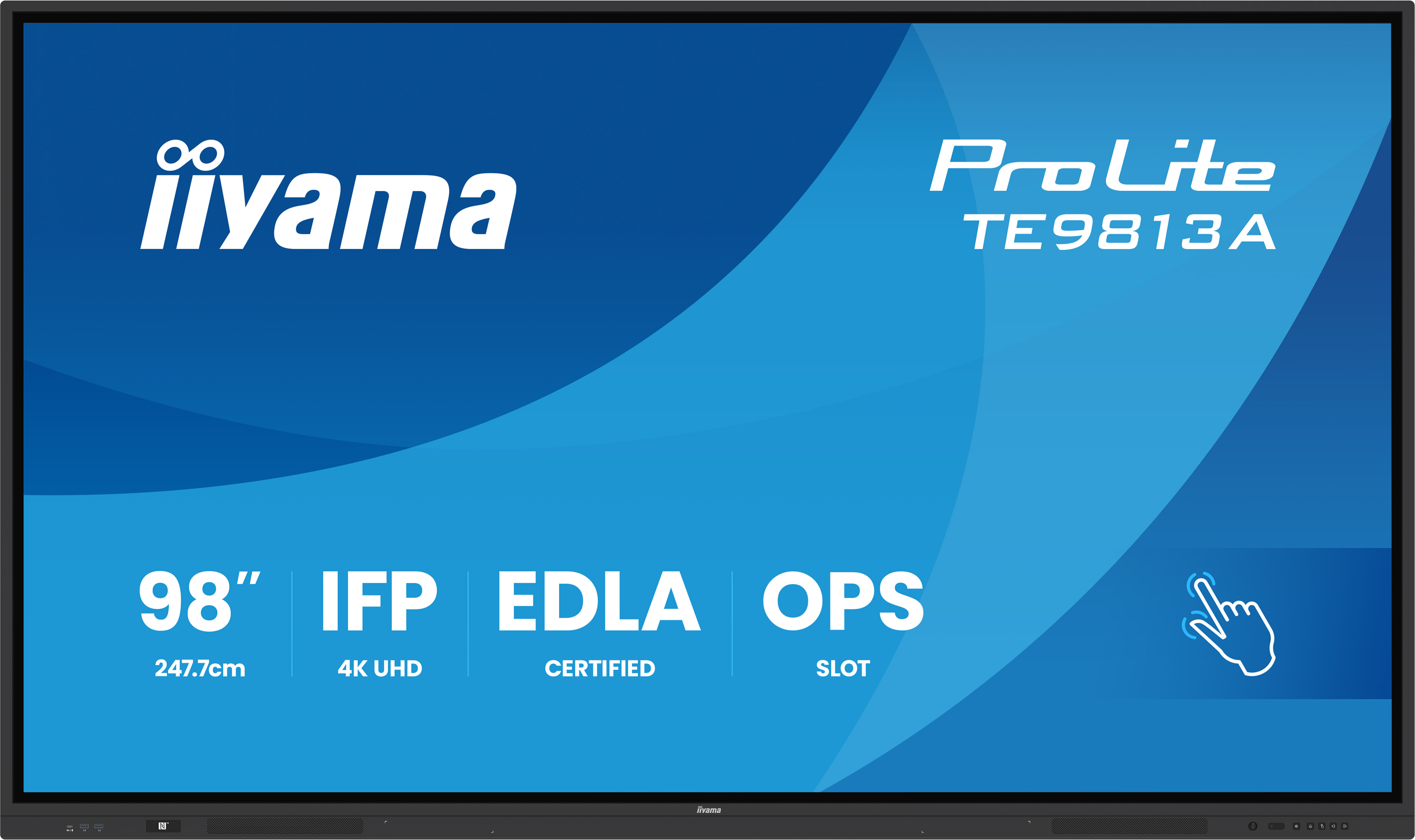 Iiyama ProLite TE9813A-B2AG | 98" Whiteboard Display