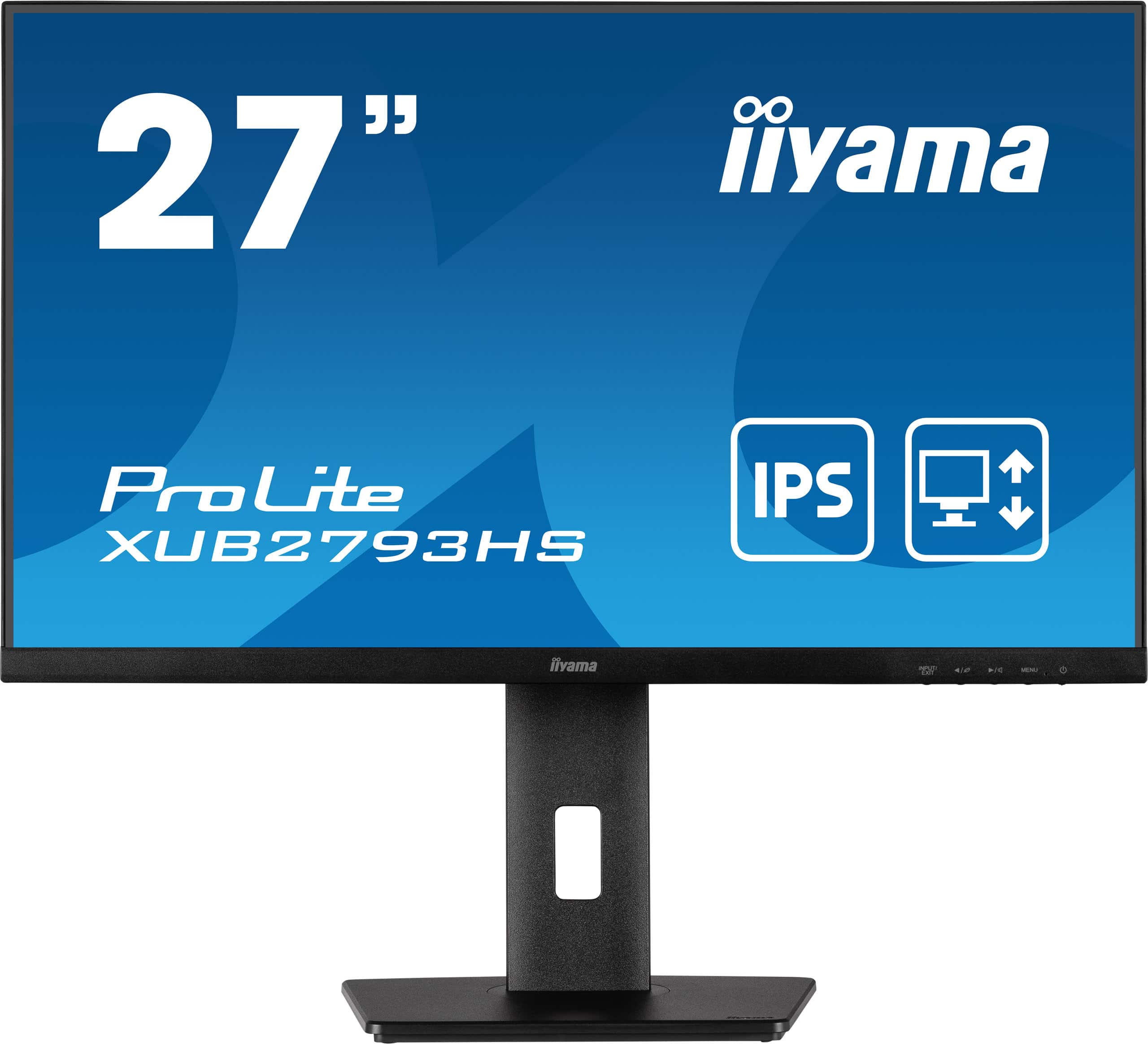 Iiyama ProLite XUB2793HS-B5 | 27" | dreiseitig rahmenlosen Design und einem höhenverstellbaren Standfuß