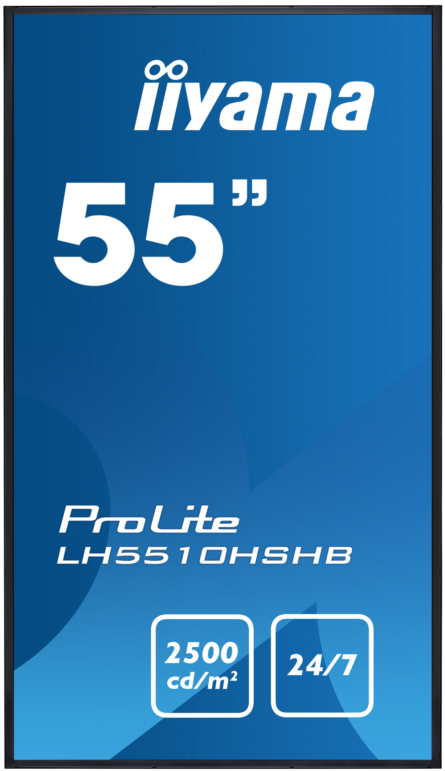 Iiyama ProLite LH5510HSHB-B1 | 55" (138,8cm) | 24/7 Betriebszeit und 2500cd/m² Helligkeit | Schaufensterdisplay