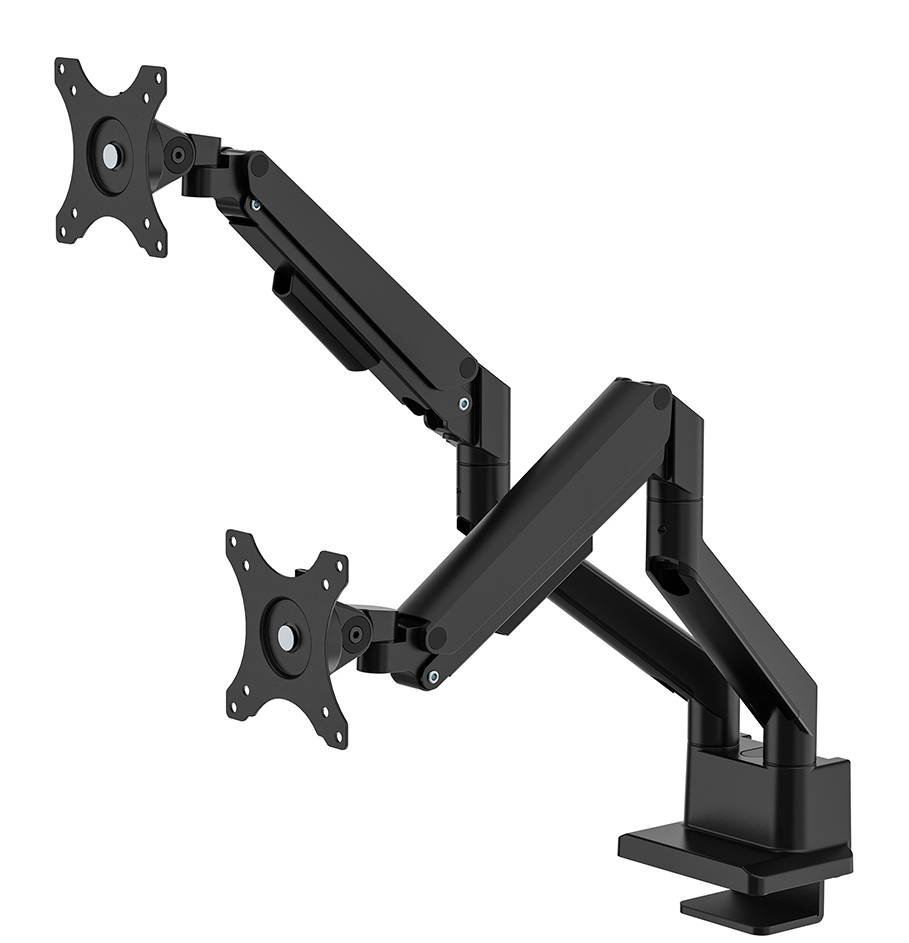 Neomounts DS70-250BL2 Monitorarm 17-32" - Gasfeder - Topfix - 180°-Stopp Neomounts DS70-250BL2 Monitorarm 17-32" - Gasfeder - Topfix - 180°-Stopp