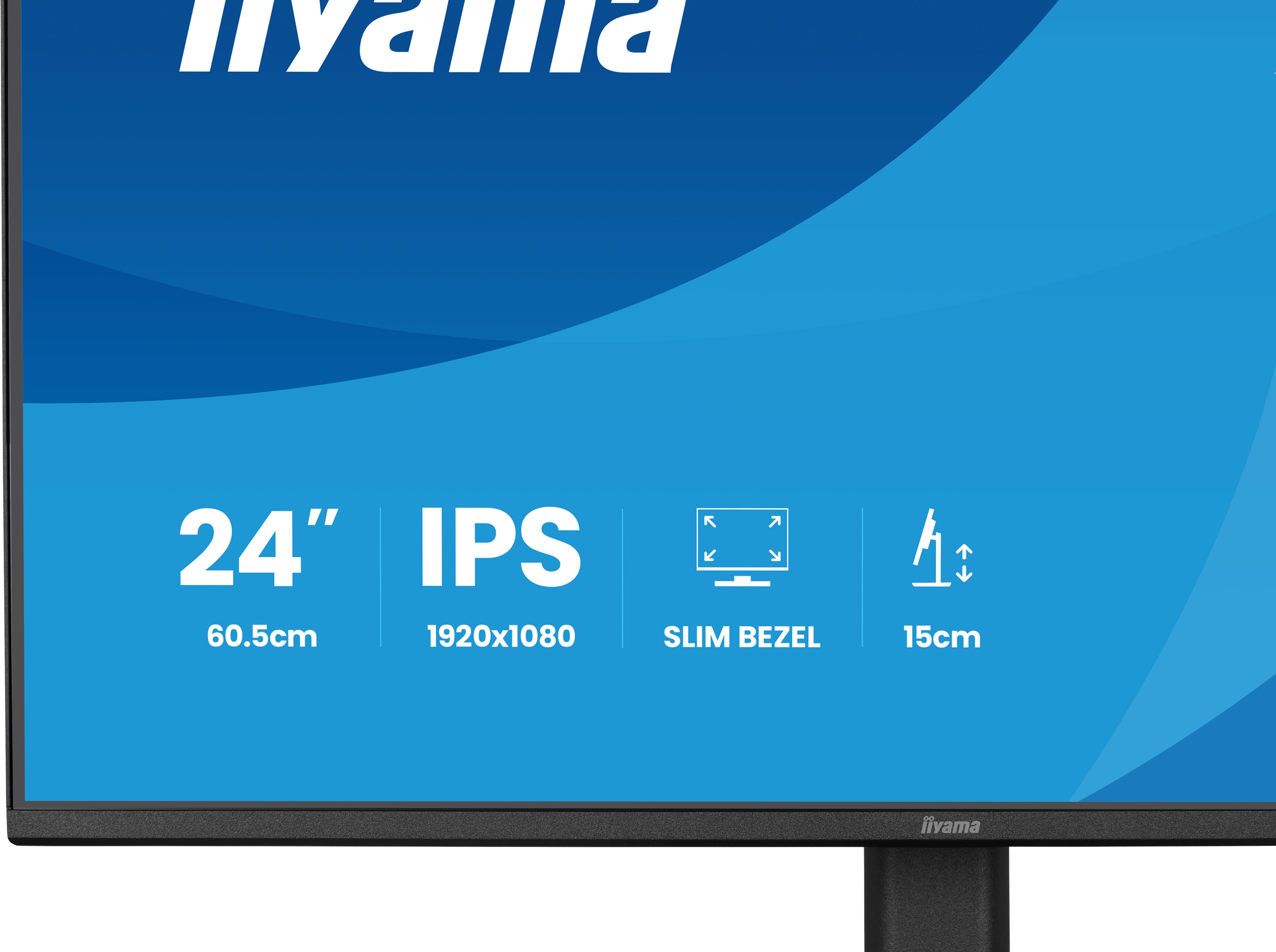 Iiyama ProLite XB2491H-B1 | 24" Ergonomischer IPS Monitor Full HD