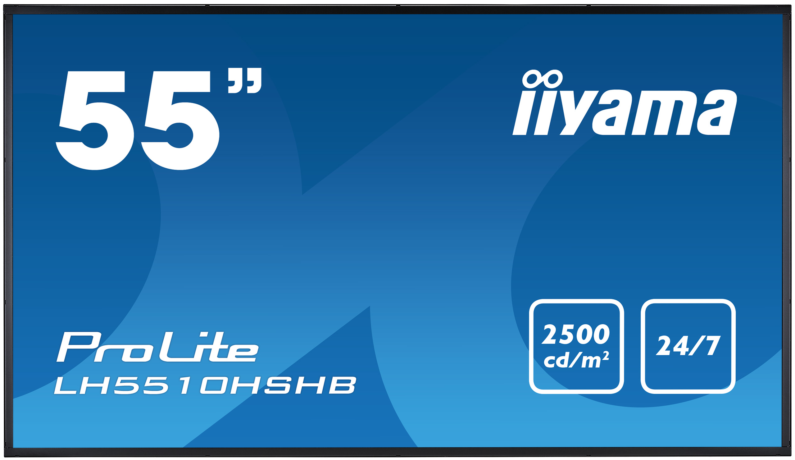 Iiyama ProLite LH5510HSHB-B1 | 55" (138,8cm) | 24/7 Betriebszeit und 2500cd/m² Helligkeit | Schaufensterdisplay