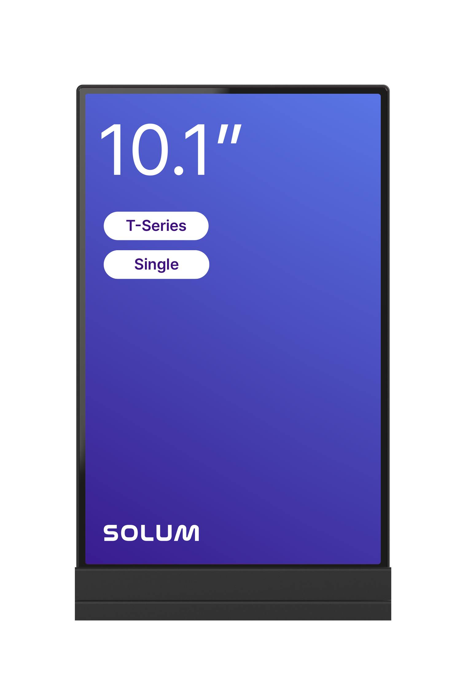 Solum T10A Single | 10,1-Zoll-LCD-Display mit LED-Hintergrundbeleuchtung