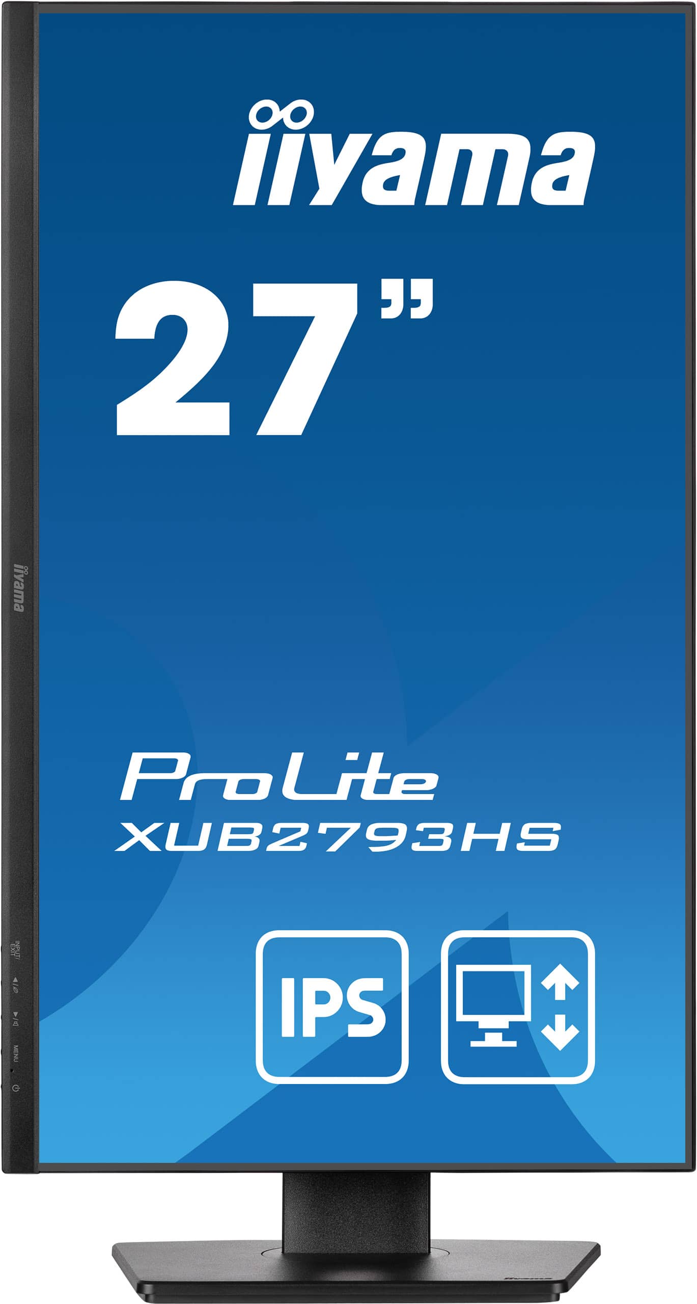 Iiyama ProLite XUB2793HS-B5 | 27" | dreiseitig rahmenlosen Design und einem höhenverstellbaren Standfuß