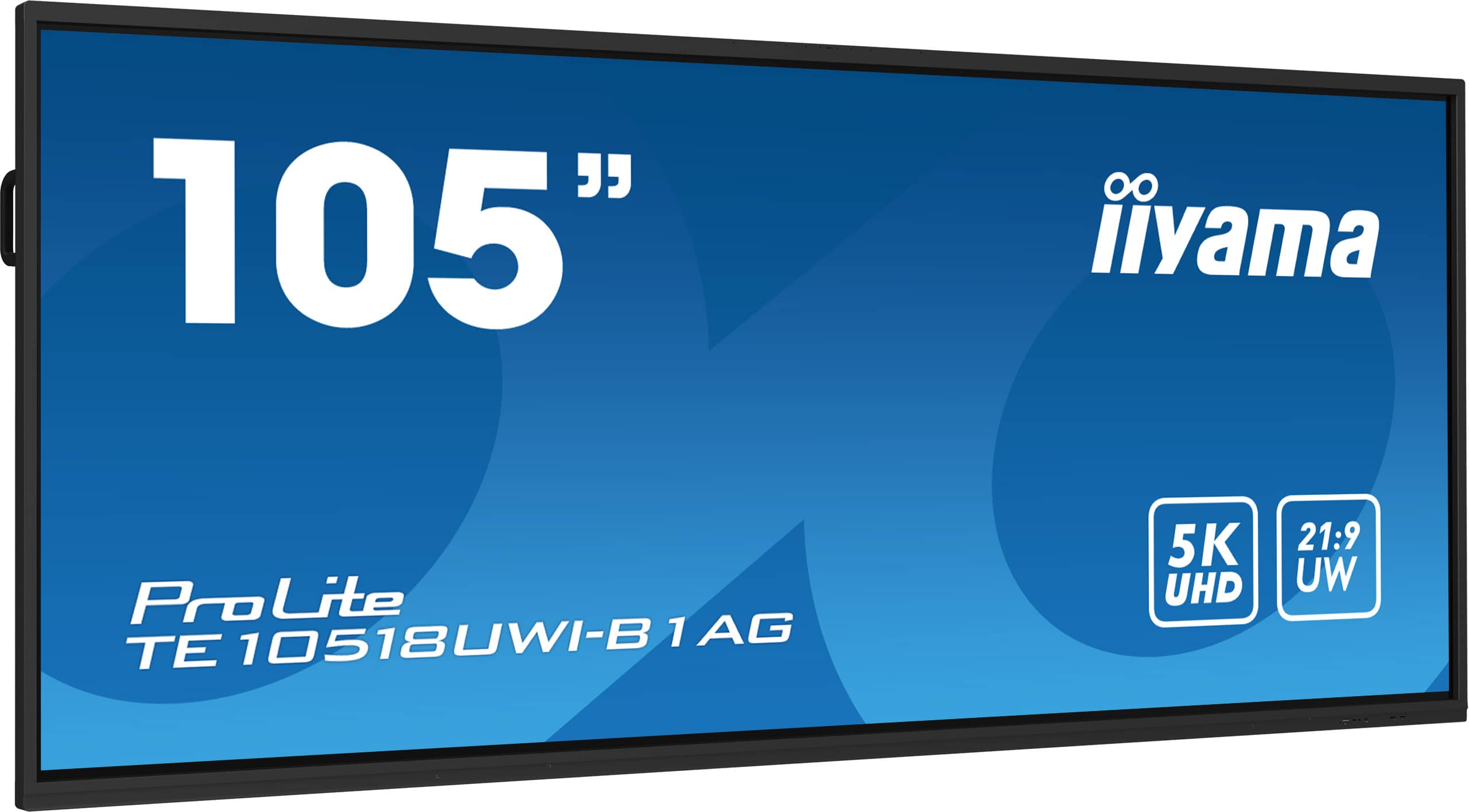 Iiyama ProLite TE10518UWI-B1AG | Interaktives 105" (᠎265.7 cm) Ultra-wide Multi-Touch-Display mit 5K UHD-Auflösung und 21:9-Panoramablick