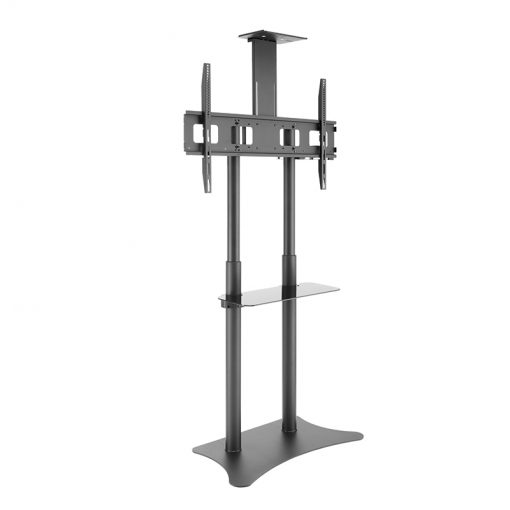 HAGOR Braclabs-Stand Floorbase HD 8213 | 65" - 100" | 1000x600 | 100KG | Black | Standsystem 