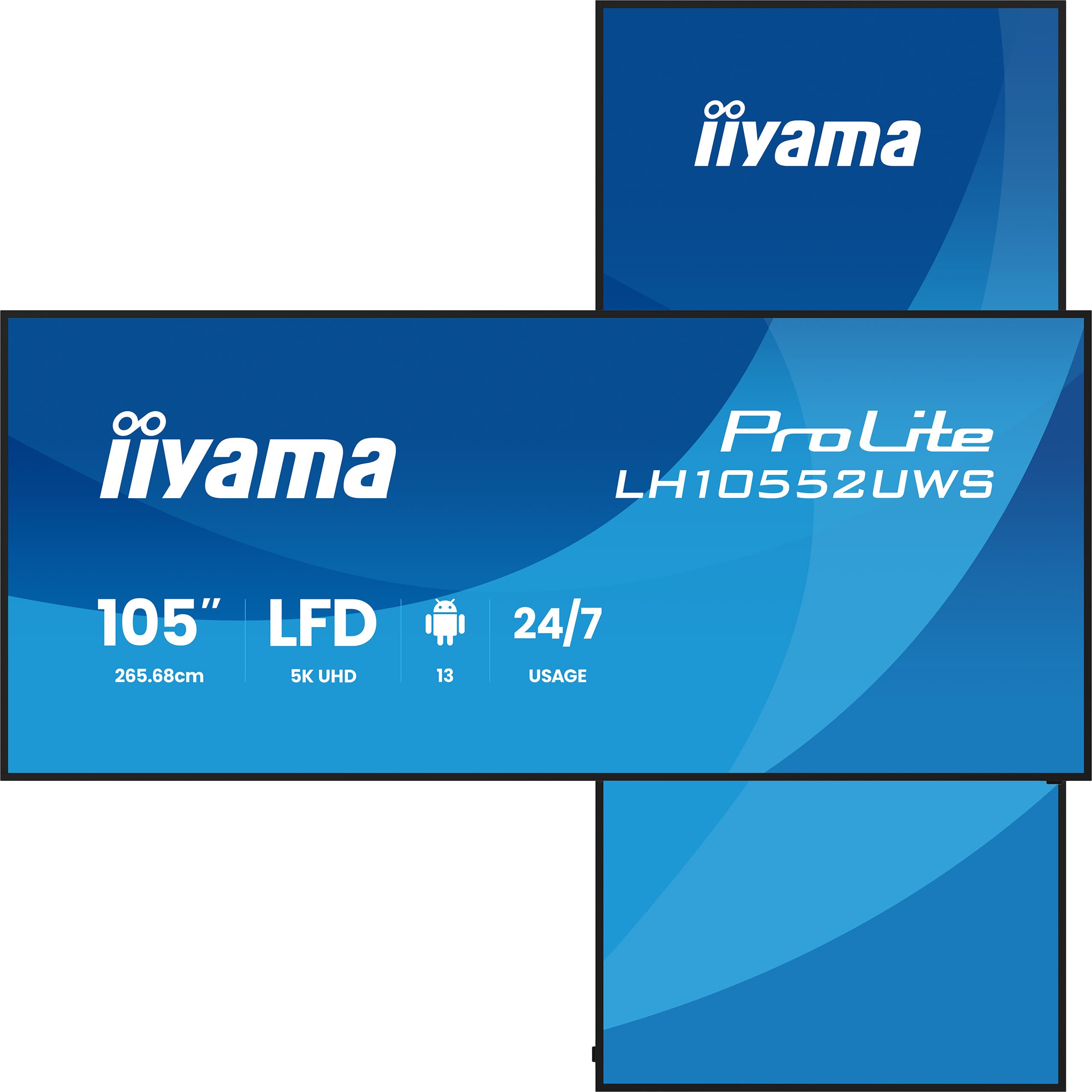 Iiyama ProLite LH10552UWS-B1AG | 105" | 5K | Indoor Display