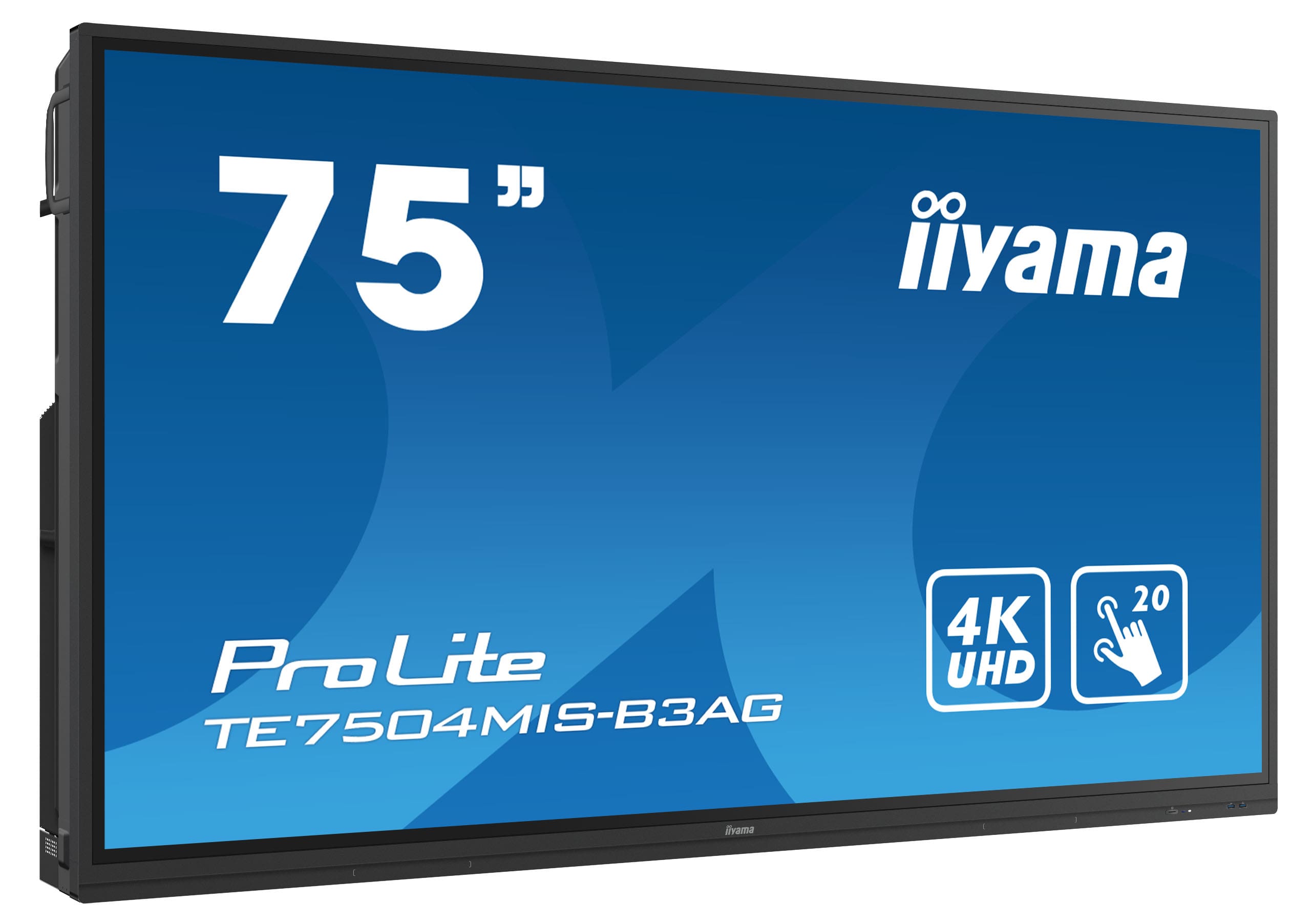 Iiyama ProLite TE7504MIS-B3AG | 75" (189,9cm) | LCD Touchscreen-Display mit 4K-Auflösung und integrierter Whiteboard-Software