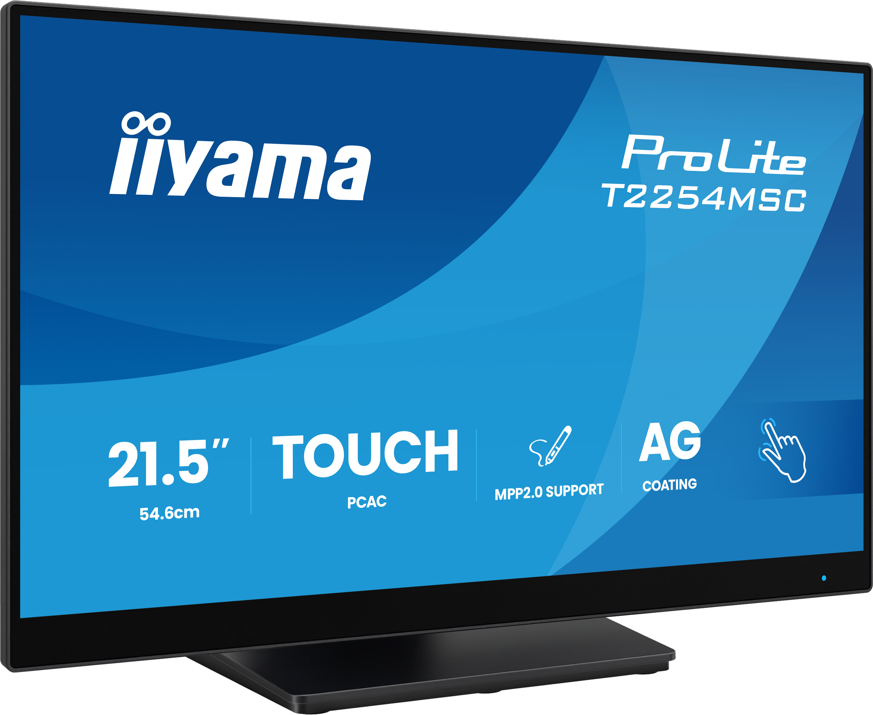Iiyama ProLite T2254MSC-B2AG | 21,5″ Full-HD Touchscreen Monitor mit IPS-Panel & Stylus-Unterstützung