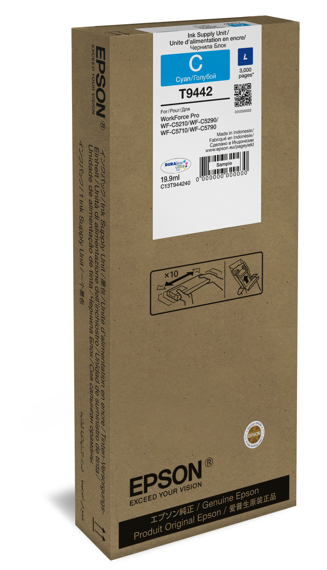 Tinte Epson C13T944240 L 3.000 Seiten Cyan