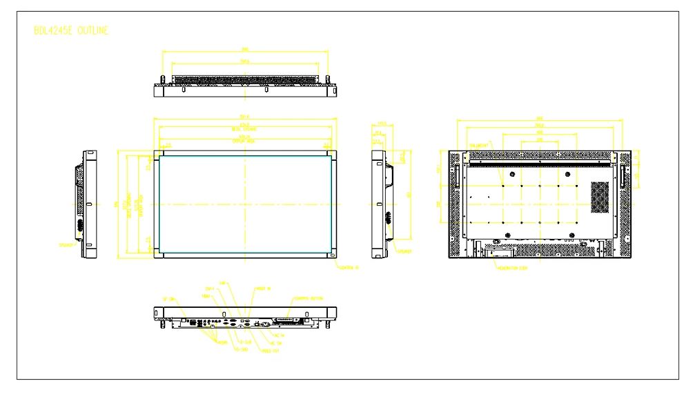 Philips BDL4245E/00 | 42" | Basic Signage Display