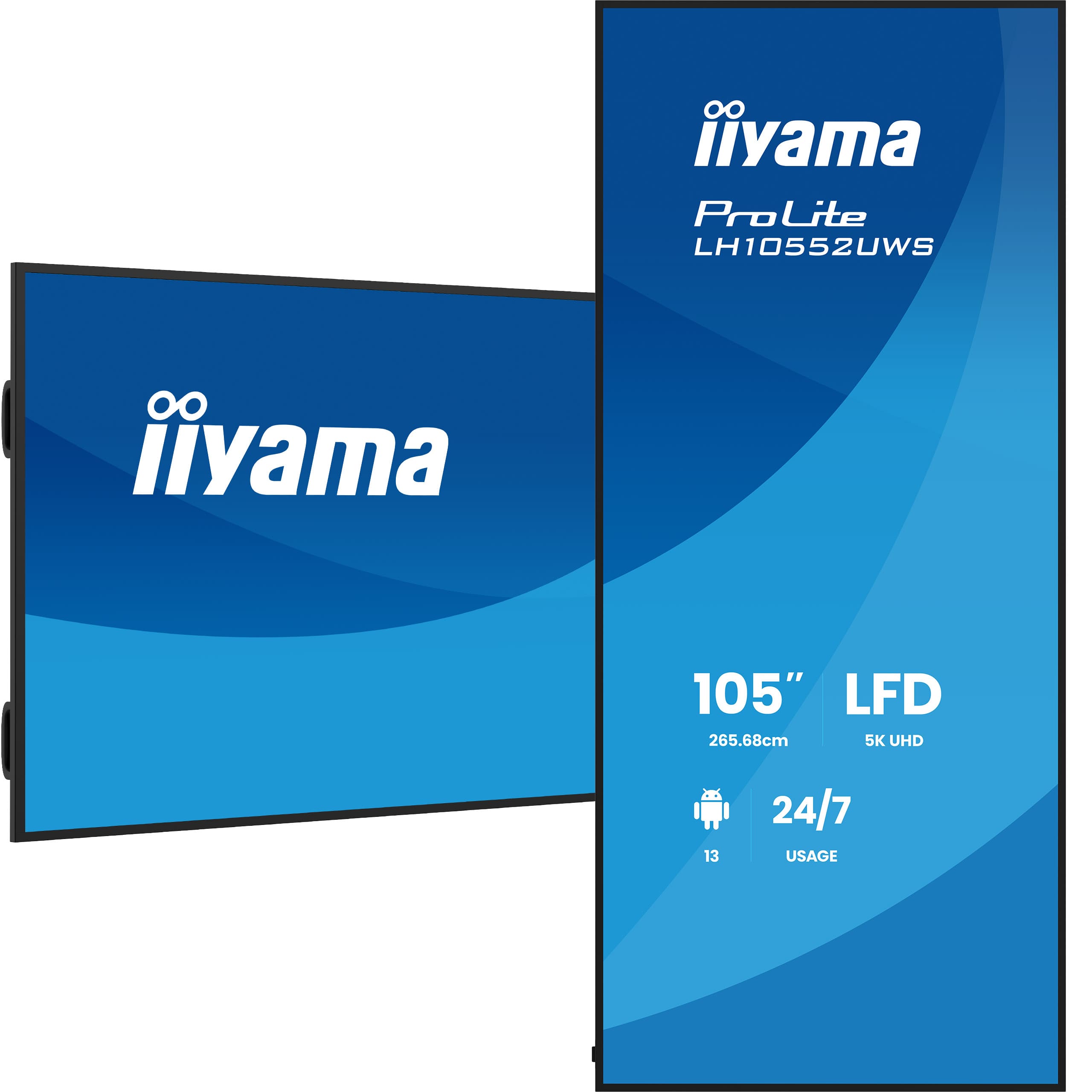 Iiyama ProLite LH10552UWS-B1AG | 105" | 5K | Indoor Display