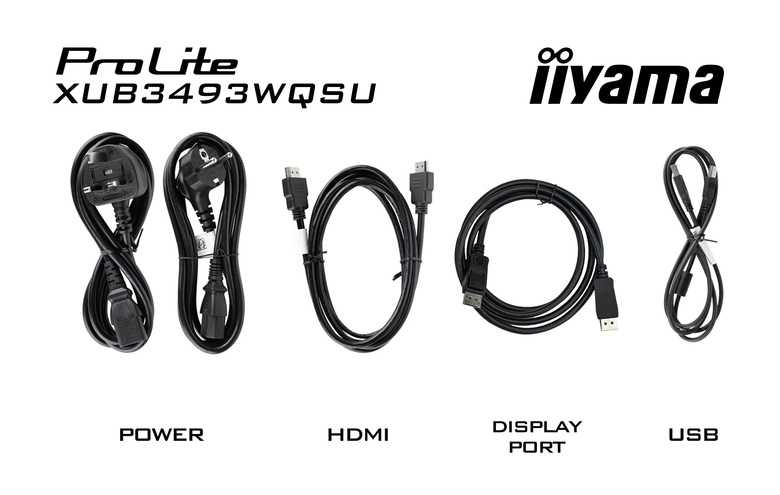 Iiyama ProLite XUB3493WQSU-B6 | 34" Ultra-Wide Monitor mit IPS, PiP/PbP & ergonomischem Design