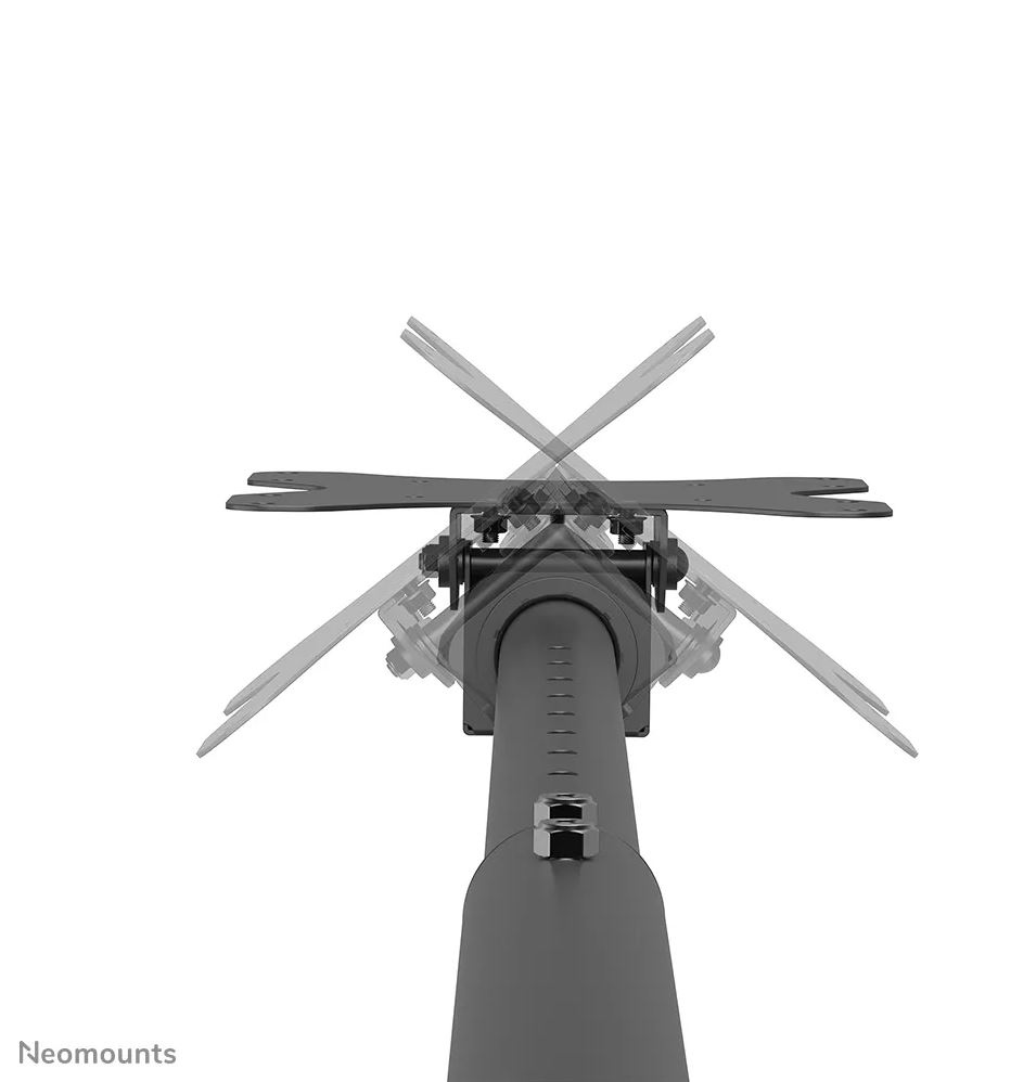 Neomounts CL35-340BL12 Monitor-/TV-Deckenhalterung 23-42" - H 106-156 cm