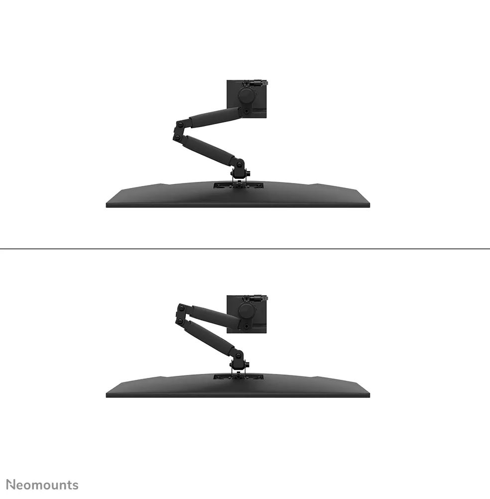Neomounts DS60-600BL1 Monitorarm 10-32" - Quick Fix - 180°-Stopp