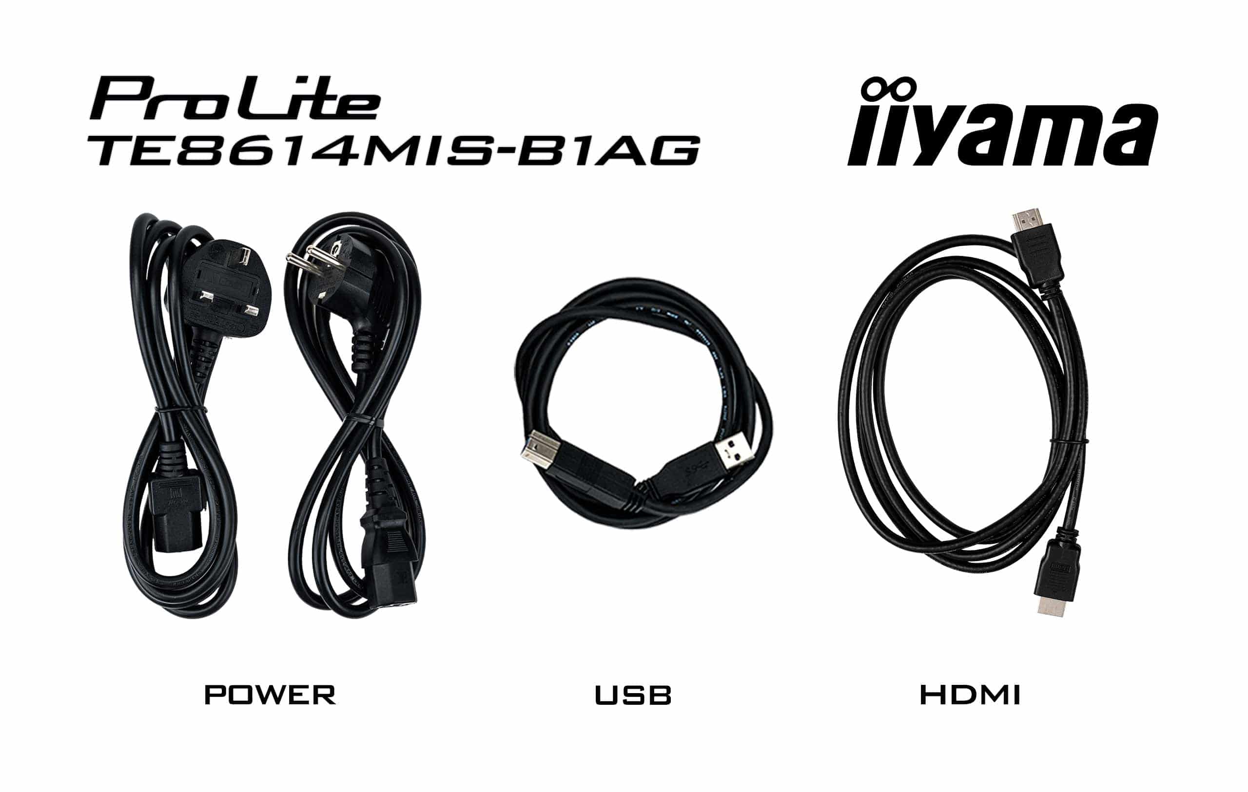 Iiyama ProLite TE8614MIS-B1AG | 86" | interaktives Großformat-Touch-Display mit 4K | hybriden Android