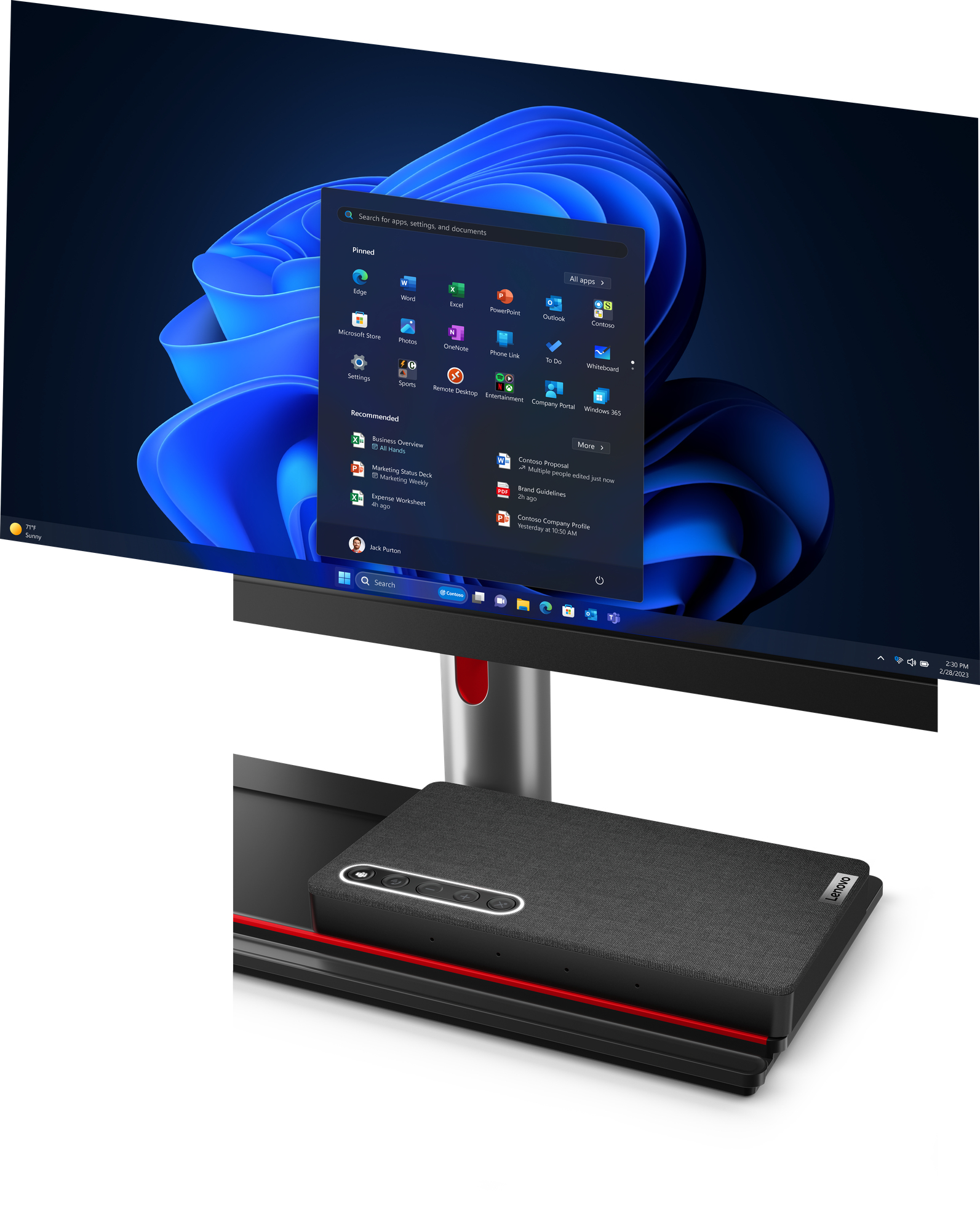 Lenovo PC AIO 24" | M90a 24 Gen 5 | i5-14500 | 16GB | 512GB SSD | Win 11 Pro