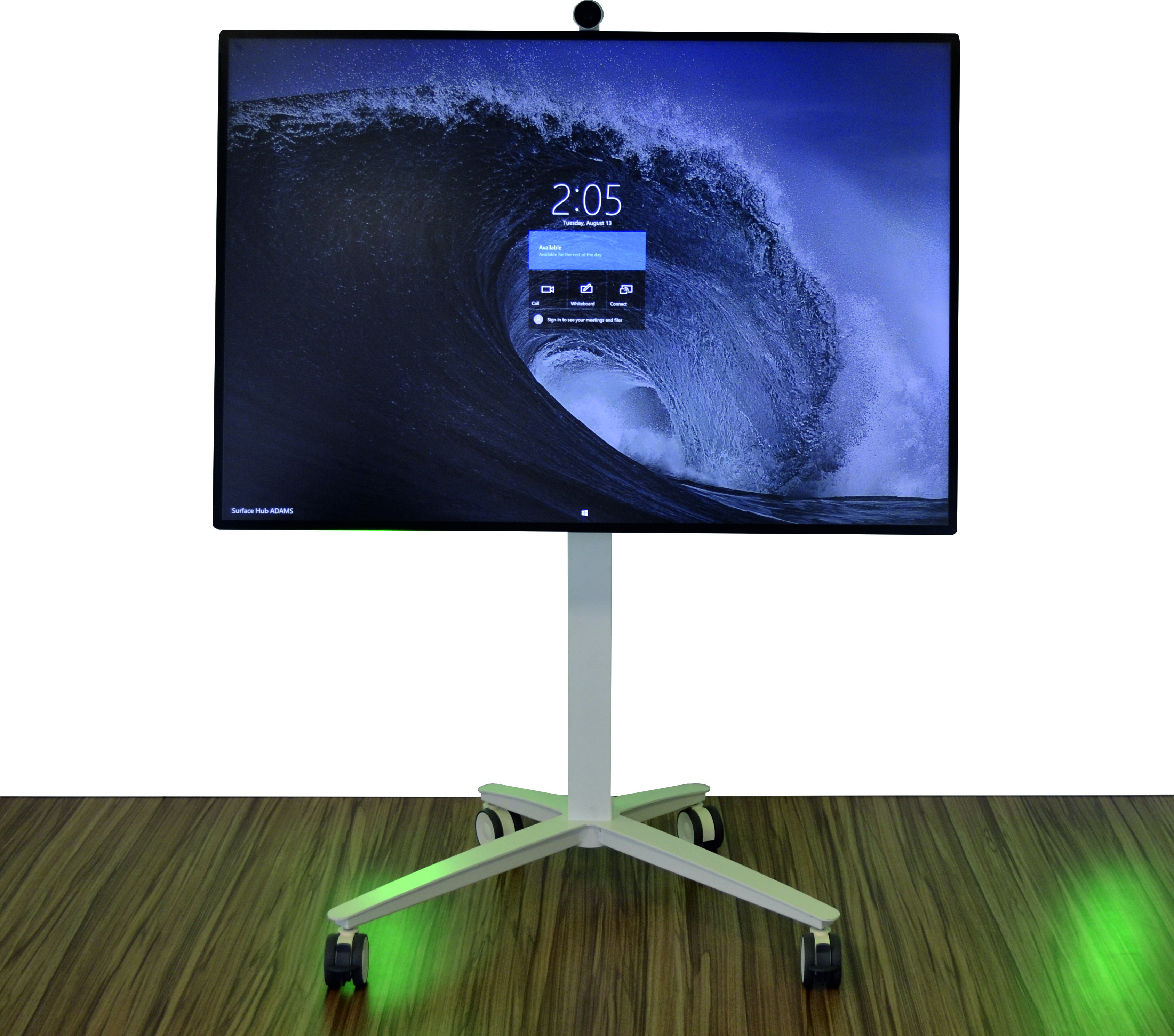 Media Sprint Hub Mobil M-Wagen | Weiß | für LFD-Displays Media Sprint Hub Mobil M-Wagen | Weiß | für LFD-Displays