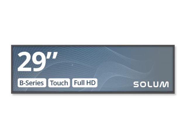 Solum B29A |  Newton Touch Display 29" – Interaktives Point-of-Sale Display für Einzelhandel und Digital Signage