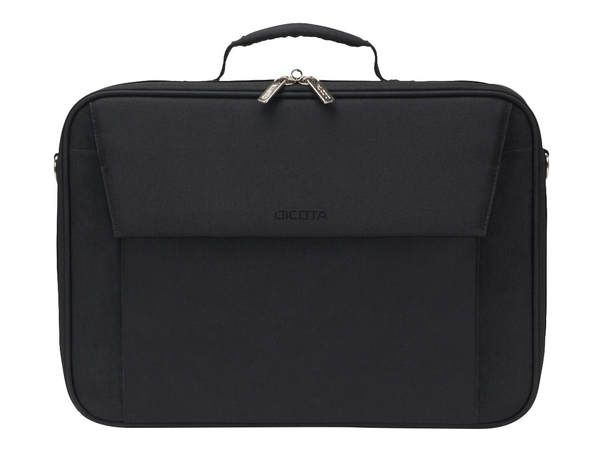 DICOTA Multi Wireless Mouse Kit - Notebook-Tasche - 39.6 cm (15.6") - Schwarz - mit schnurlose optische Maus