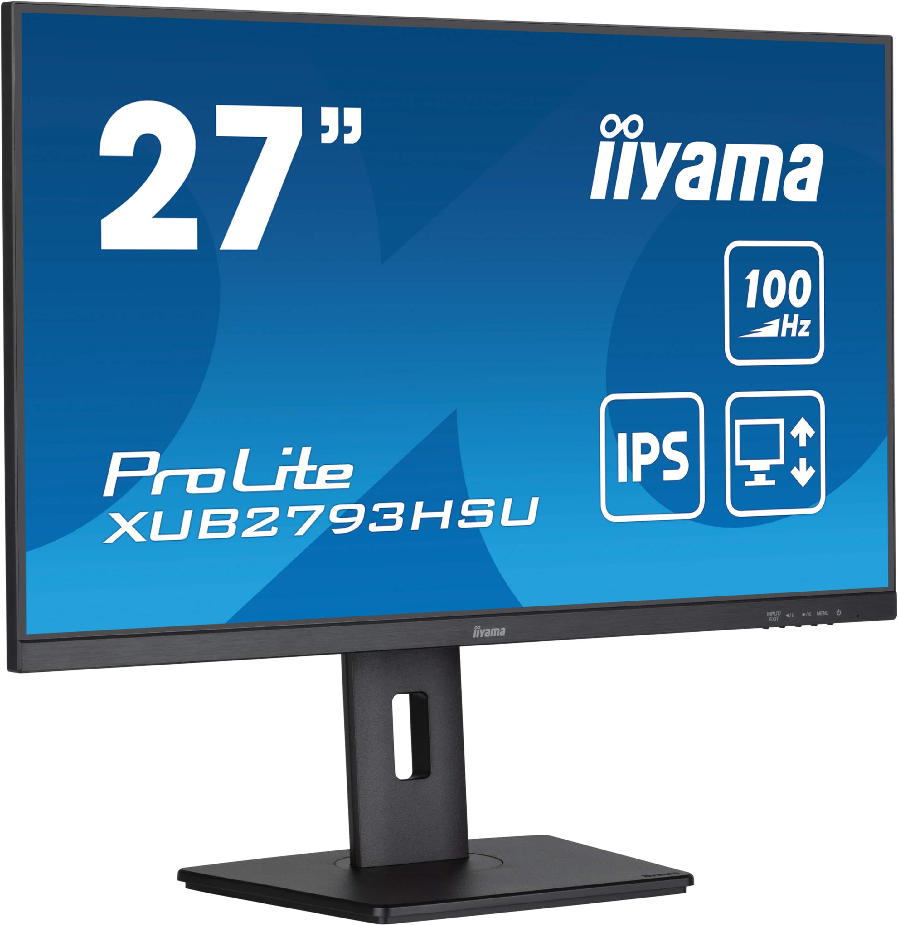Iiyama ProLite XUB2793HSU-B7 | 27" Monitor mit IPS-Panel-Technologie und 100Hz 