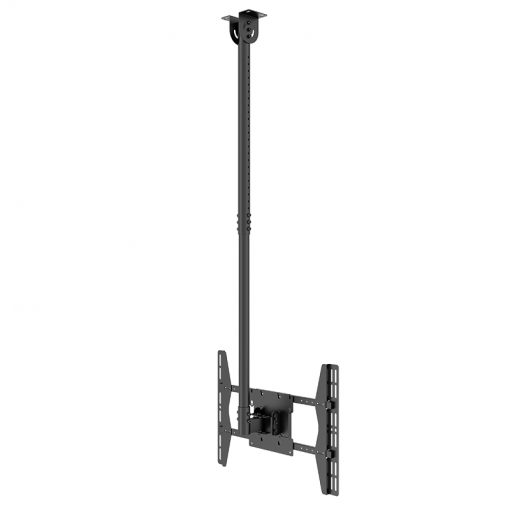 HAGOR PLD Large Single 8602 | 49" - 65" | 600x400 | 50KG | Black | Deckenhalterung 