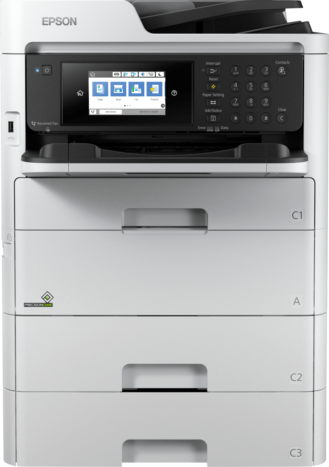 Epson Multifunktionsdrucker Tinte Farbe  WorkForce Pro WF C579RD2TWF