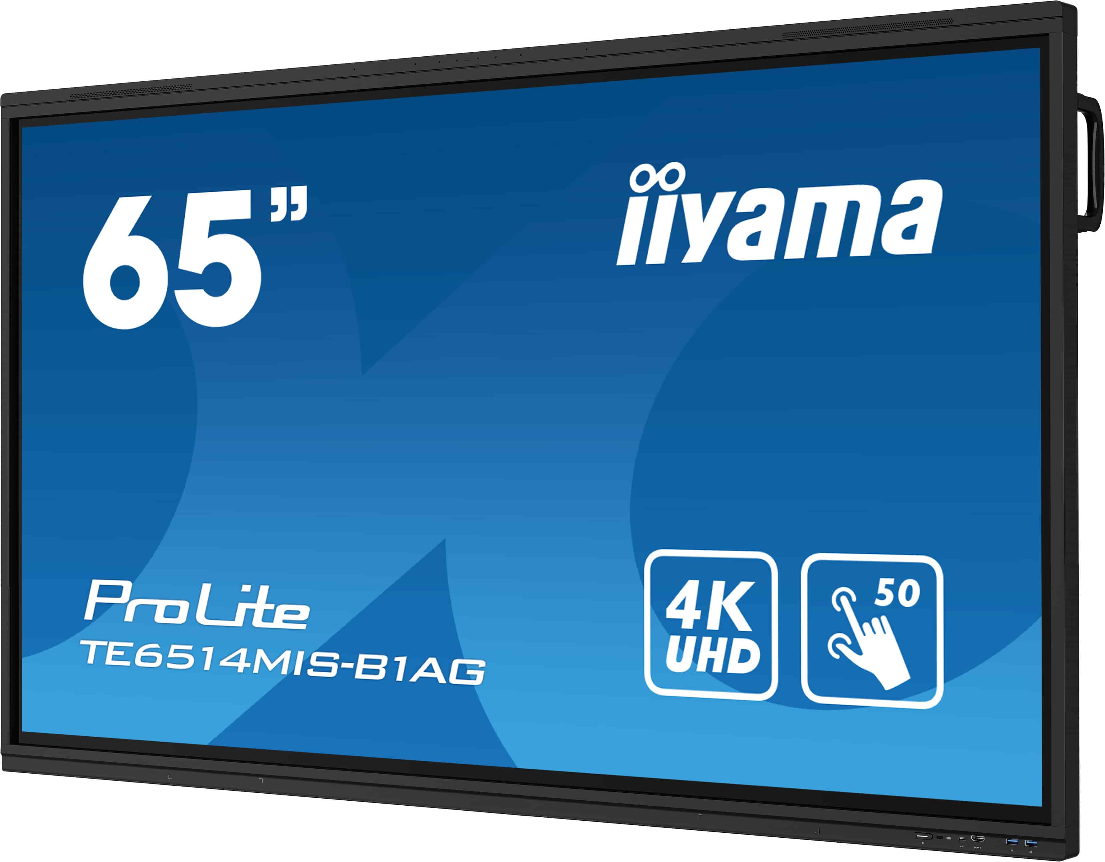 Iiyama ProLite TE6514MIS-B1AG | 65" interaktives Großformat-Touch-Display mit 4K | hybriden Android