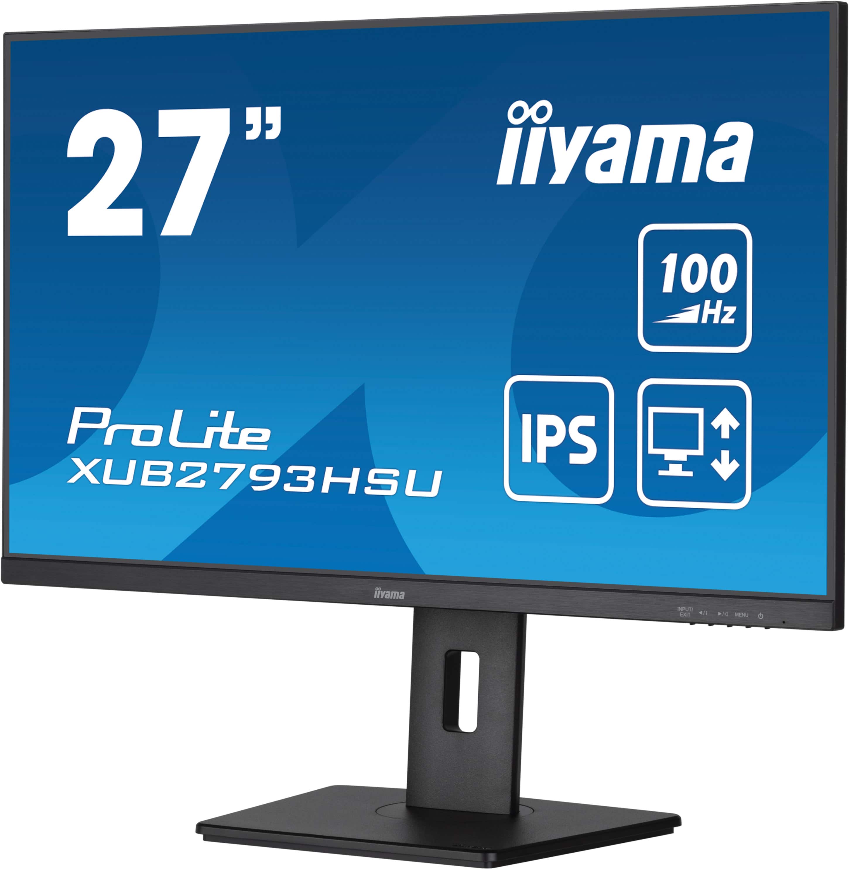 Iiyama ProLite XUB2793HSU-B7 | 27" Monitor mit IPS-Panel-Technologie und 100Hz 