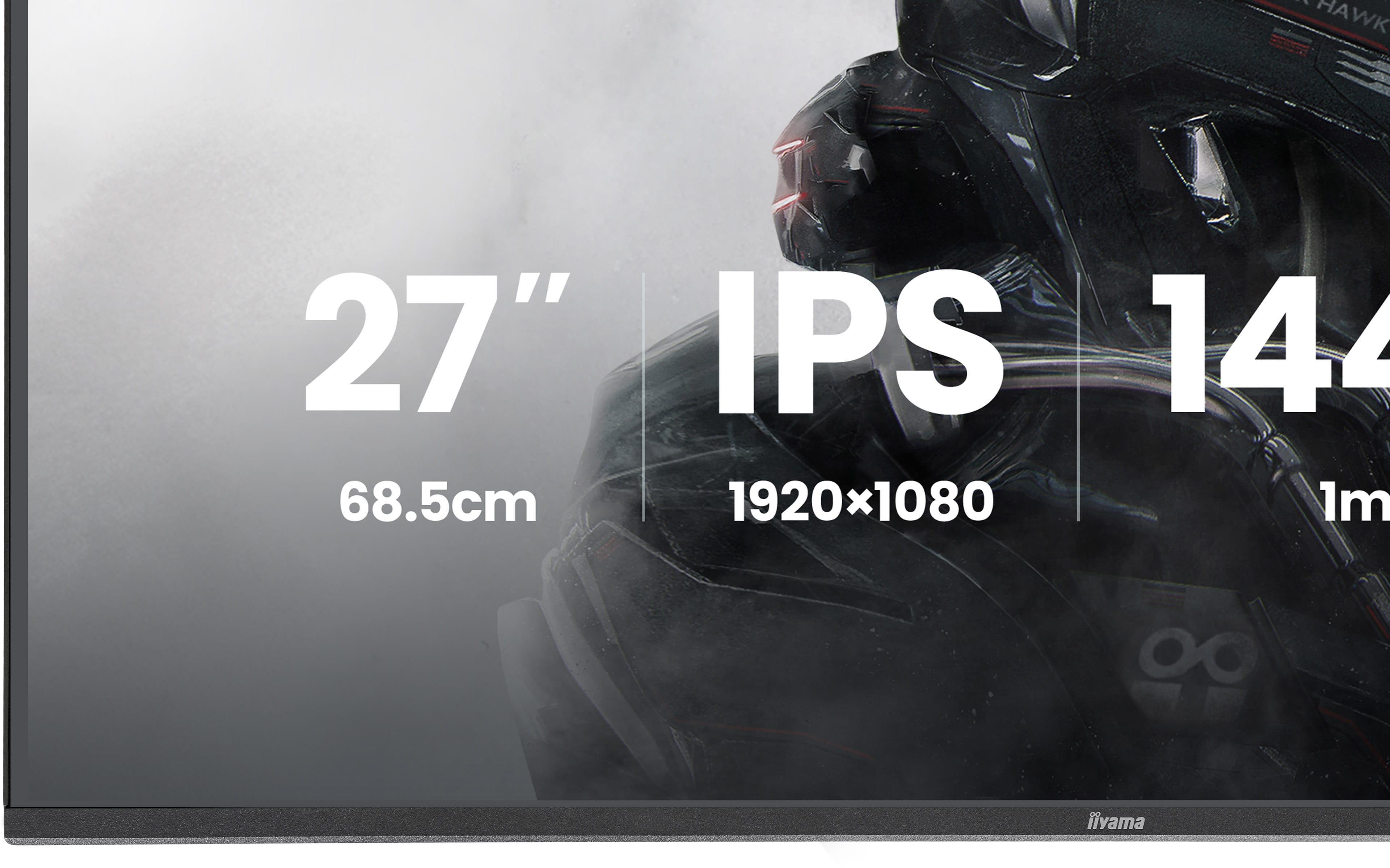 Iiyama G-MASTER GB2741HSU-B1 | 27" Gaming Monitor IPS 144Hz 1ms MPRT FreeSync Black Tuner