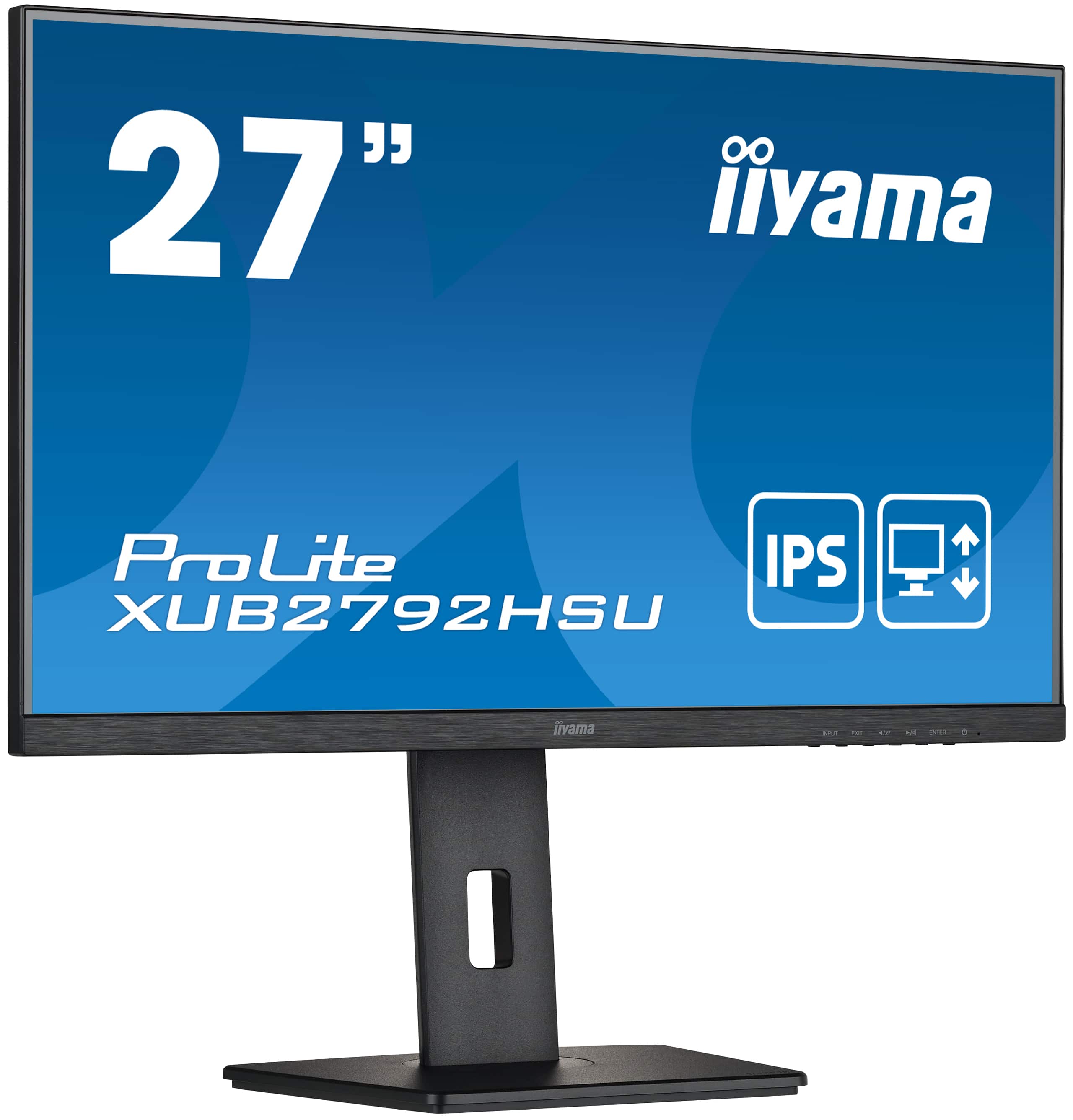 Iiyama ProLite XUB2792HSU-B5 | 27"  | IPS Monitor und einem höhenverstellbarem Standfuß