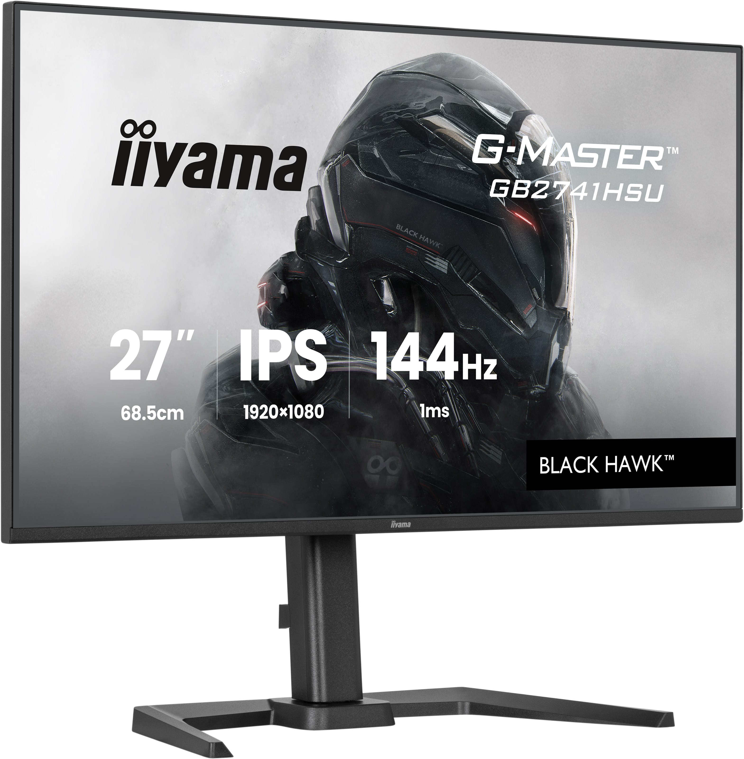 Iiyama G-MASTER GB2741HSU-B1 | 27" Gaming Monitor IPS 144Hz 1ms MPRT FreeSync Black Tuner
