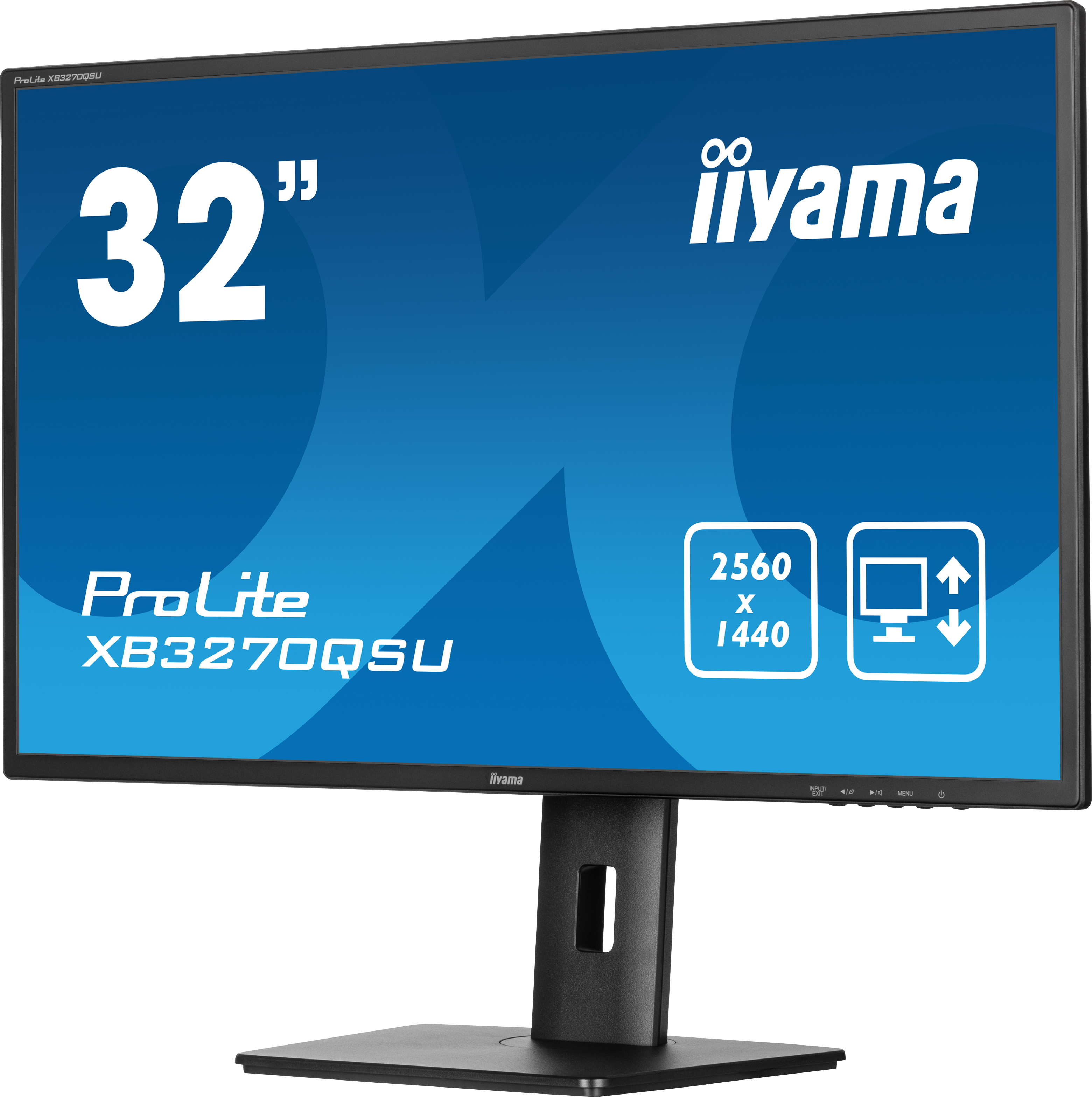 Iiyama ProLite XB3270QSU-B1 | 32" Monitor mit IPS-Panel-Technologie und WQHD-Auflösung
