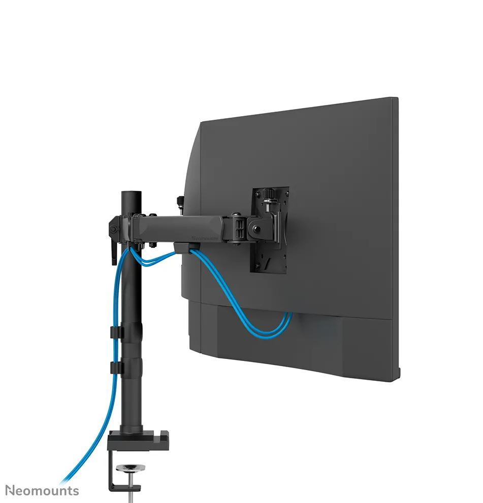 Neomounts DS60-600BL3 Monitorarm 10-27" - Quick Fix - 180°-Stopp